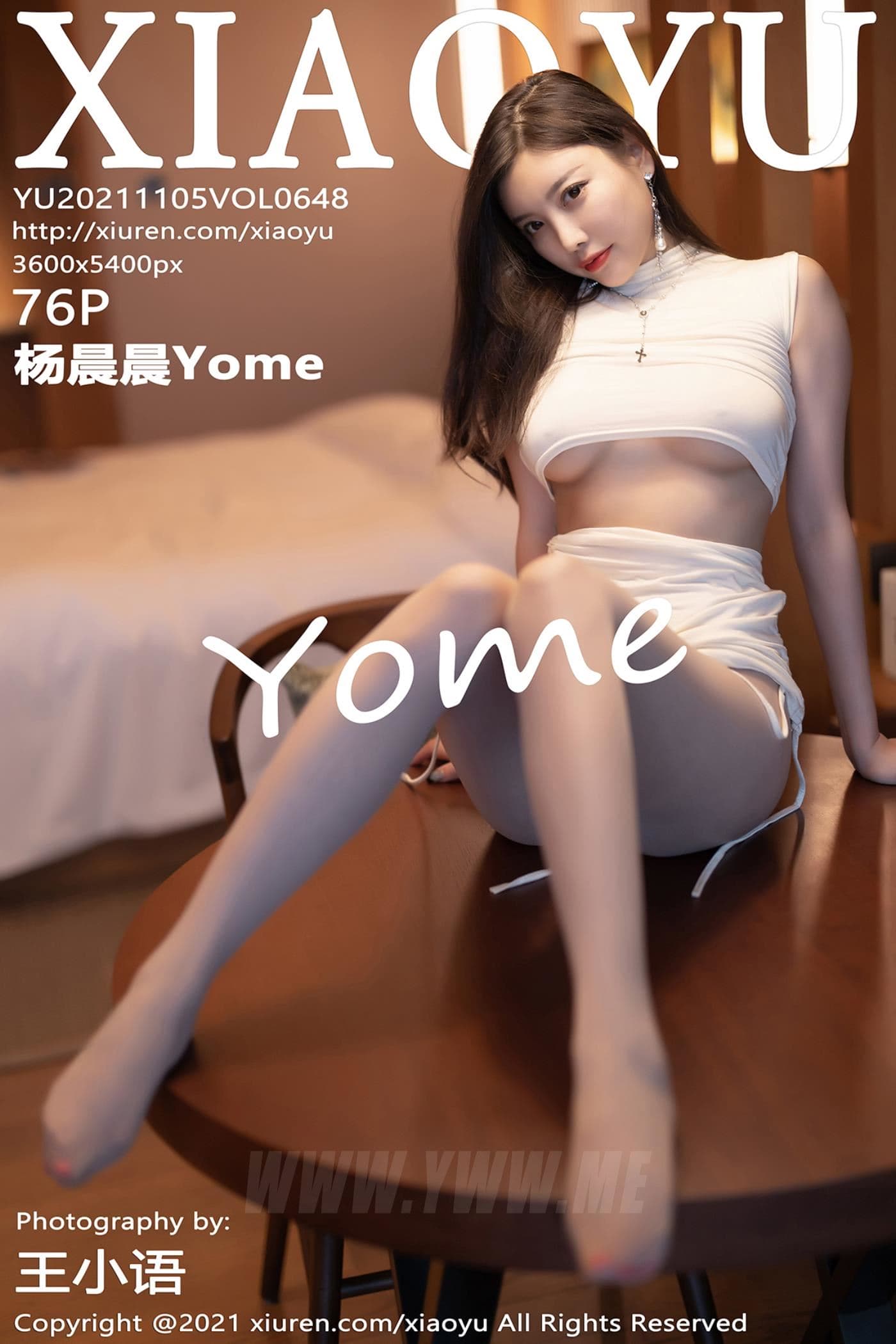 XIAOYU语画界 VOL.648 杨晨晨Yome 丝袜美腿
