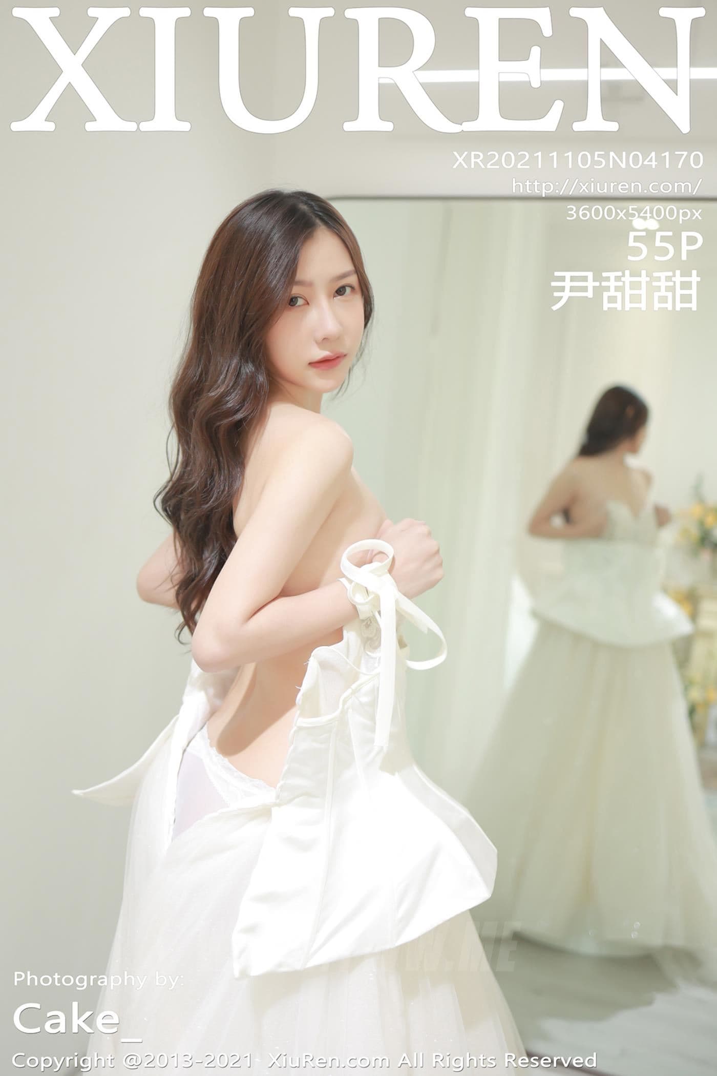 XiuRen秀人网 No.4170 尹甜甜 新娘婚纱