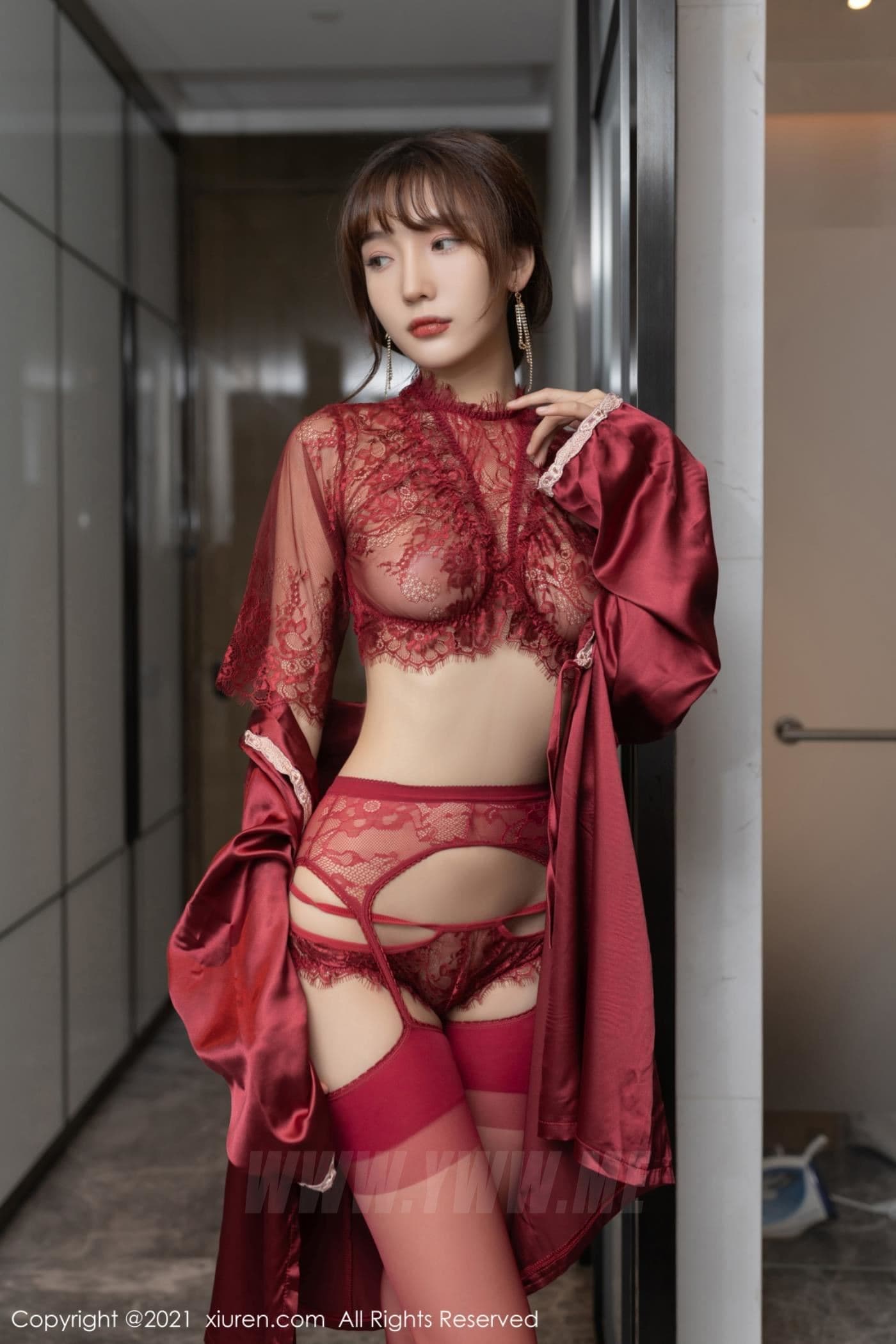 XiuRen秀人网 No.4168 陆萱萱 情趣丝袜