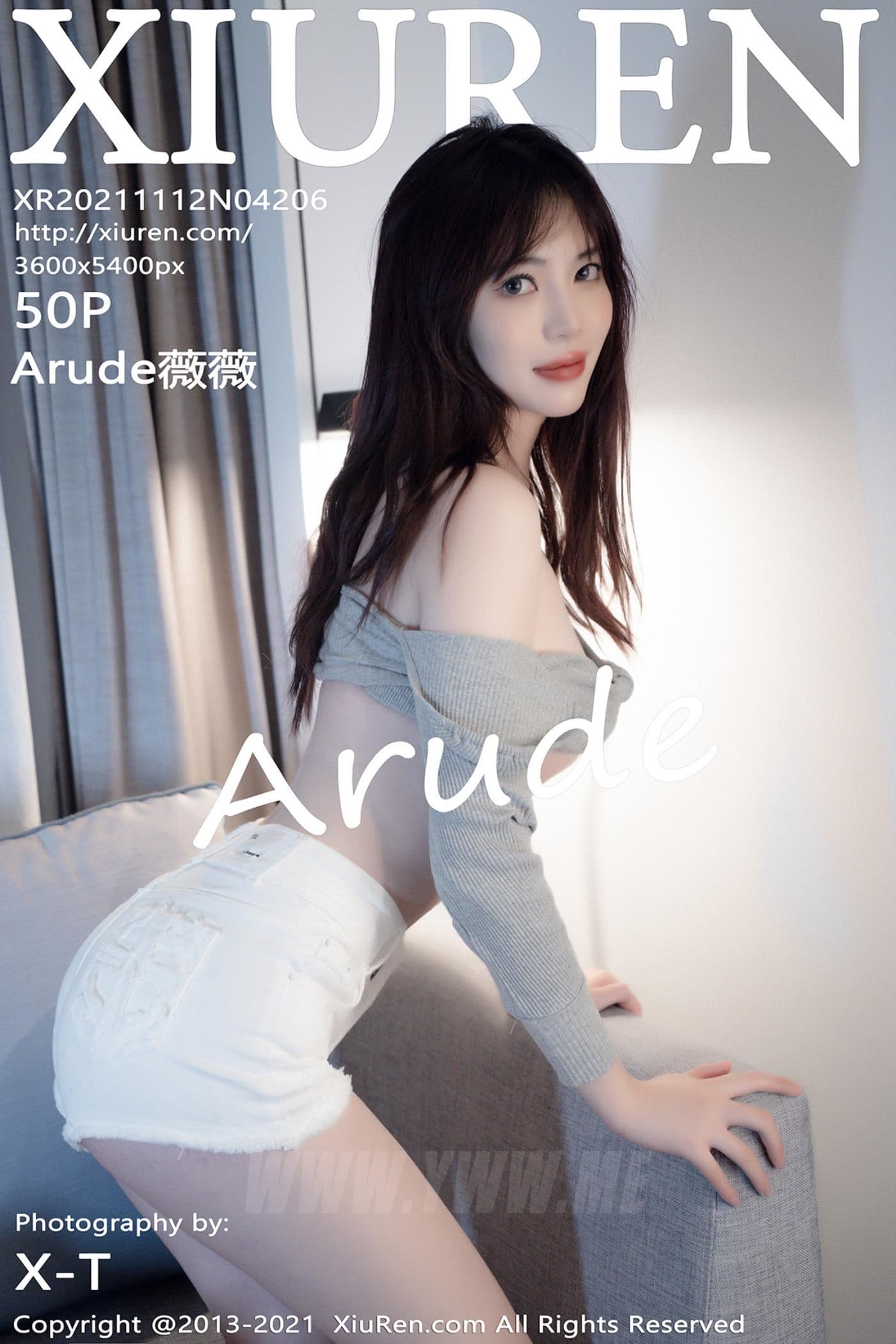 XiuRen秀人网 No.4206 Arude薇薇 牛仔短裙