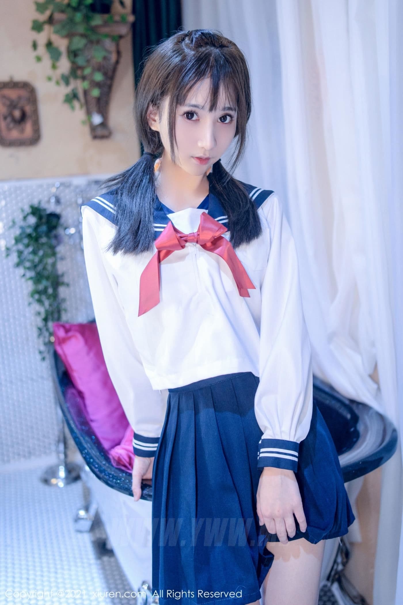 XiuRen秀人网 No.4108 小果冻儿 JK 死库水