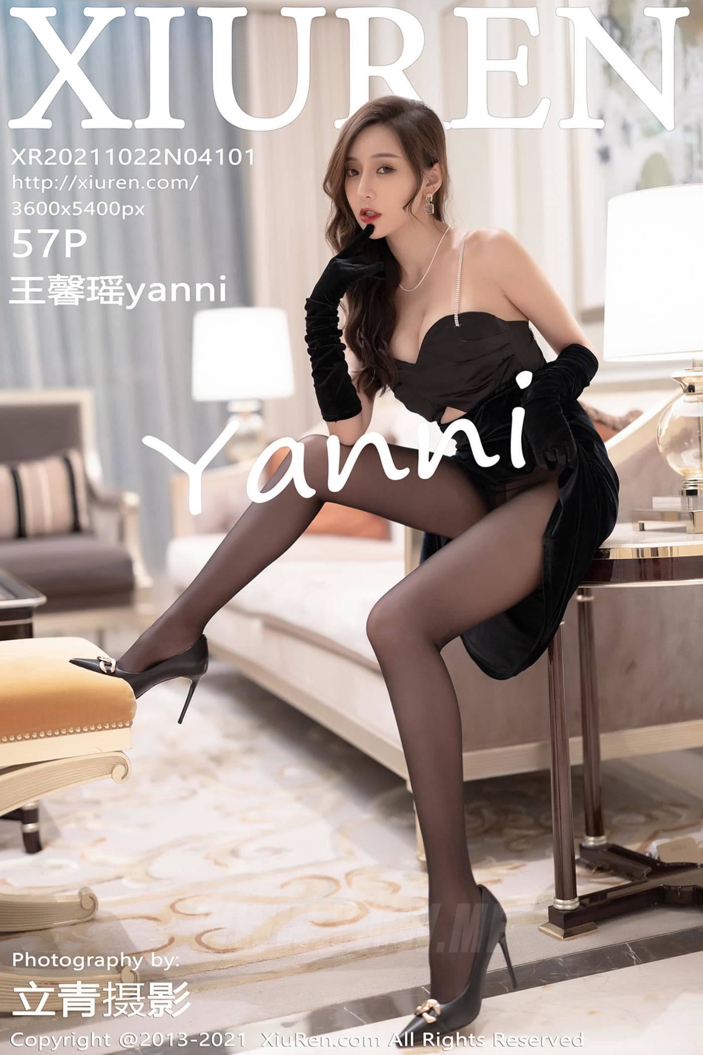 XiuRen秀人网 No.4101 王馨瑶yanni 黑丝 美胸