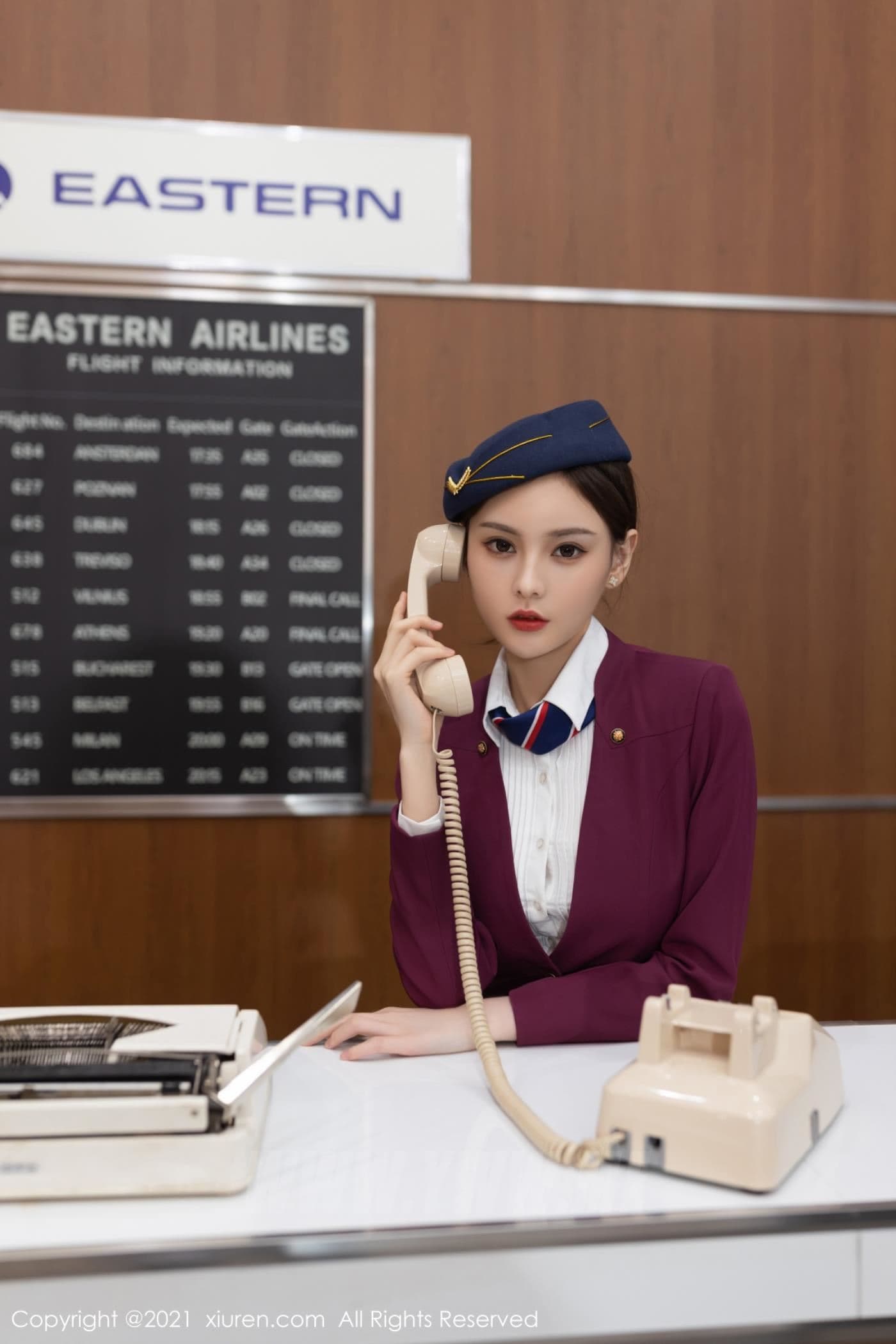 XiuRen秀人网 No.4264 王心怡 空姐制服