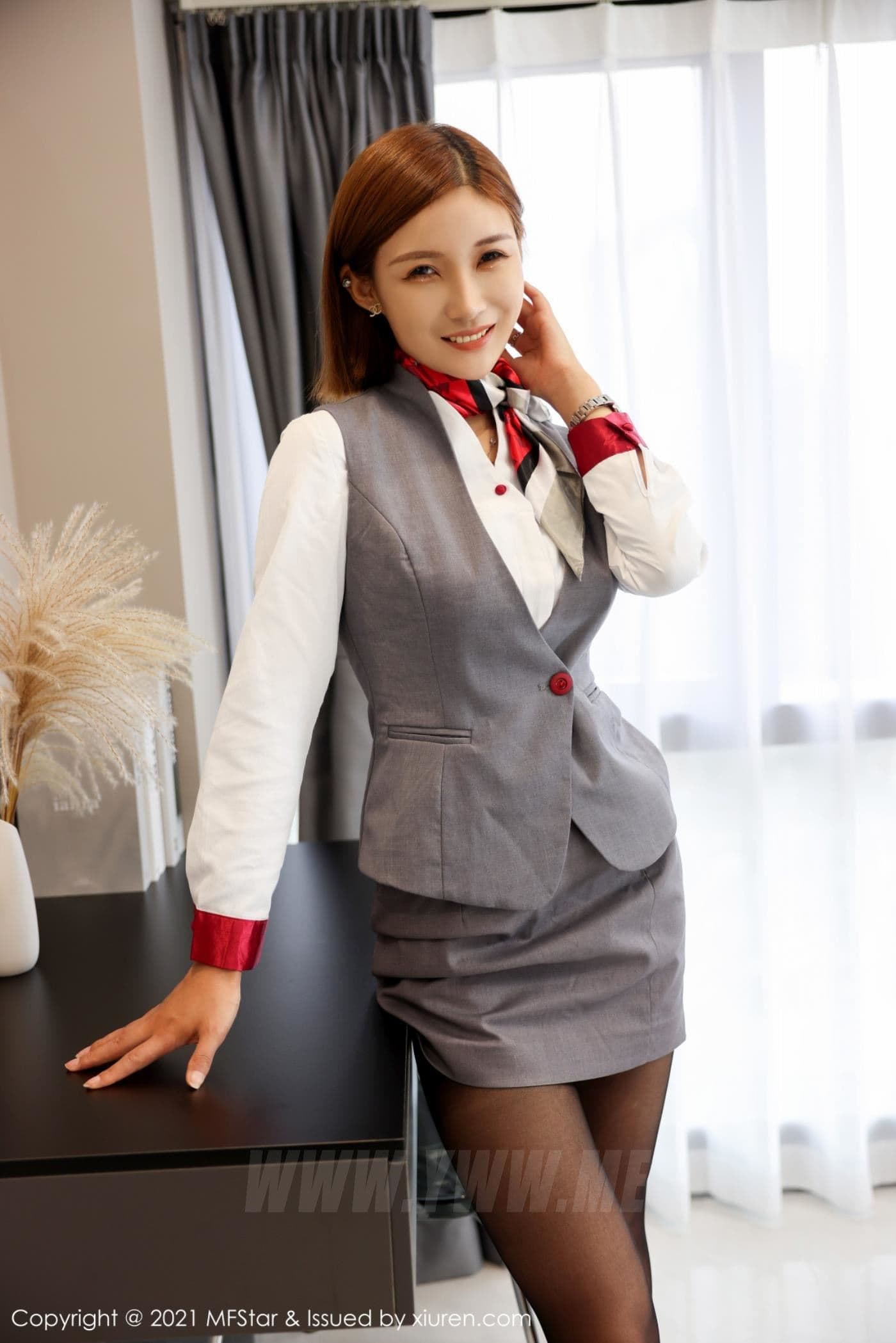 MFStar模范学院 VOL.539 王蜜 制服黑丝