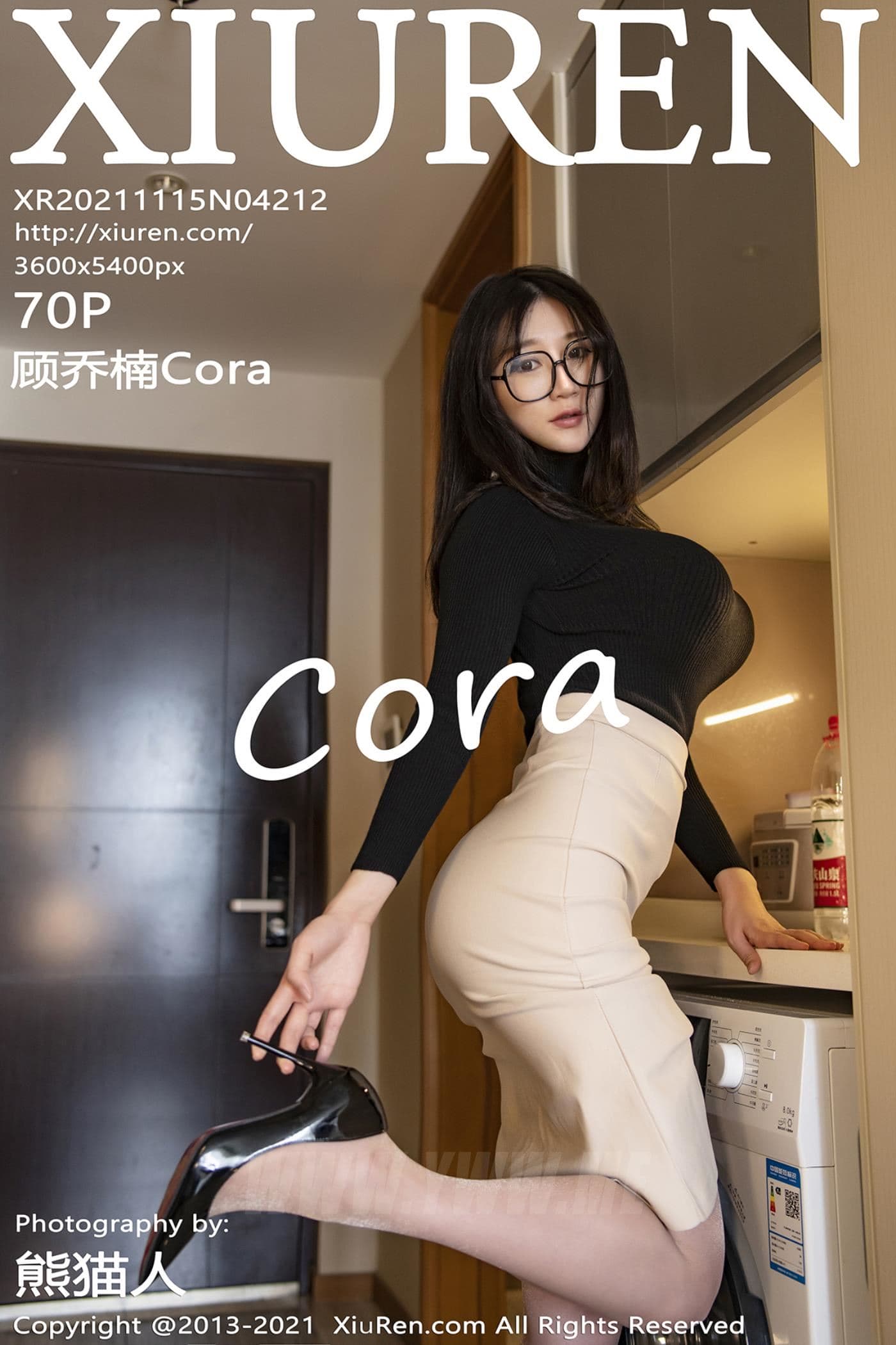 XiuRen秀人网 No.4212 顾乔楠Cora 眼镜OL