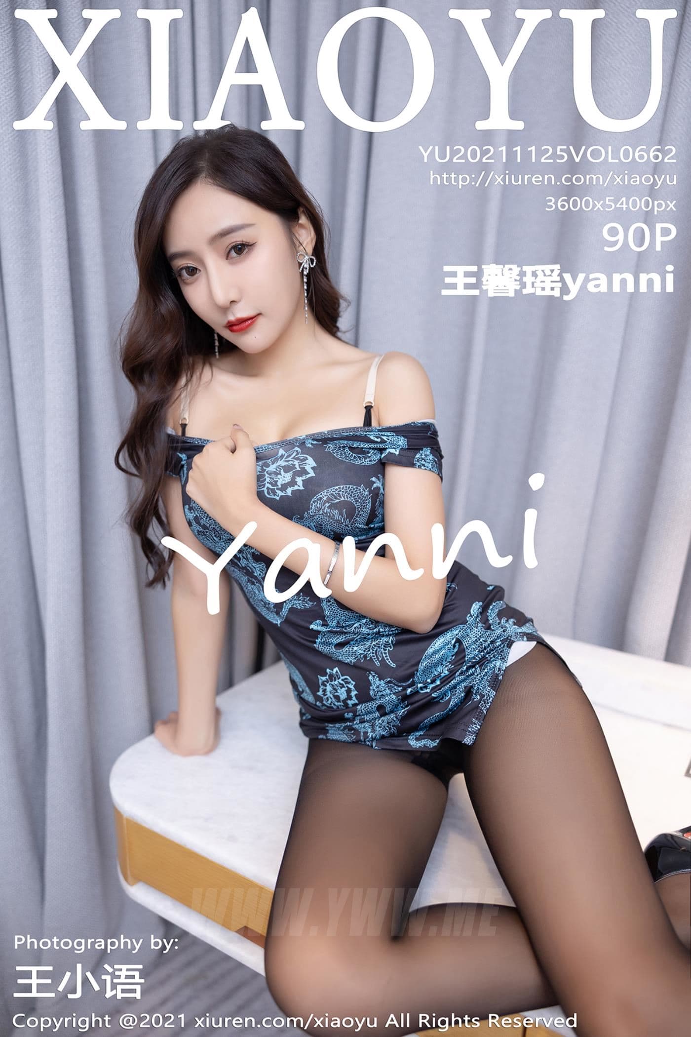 XIAOYU语画界 VOL.662 王馨瑶yanni 黑丝礼服