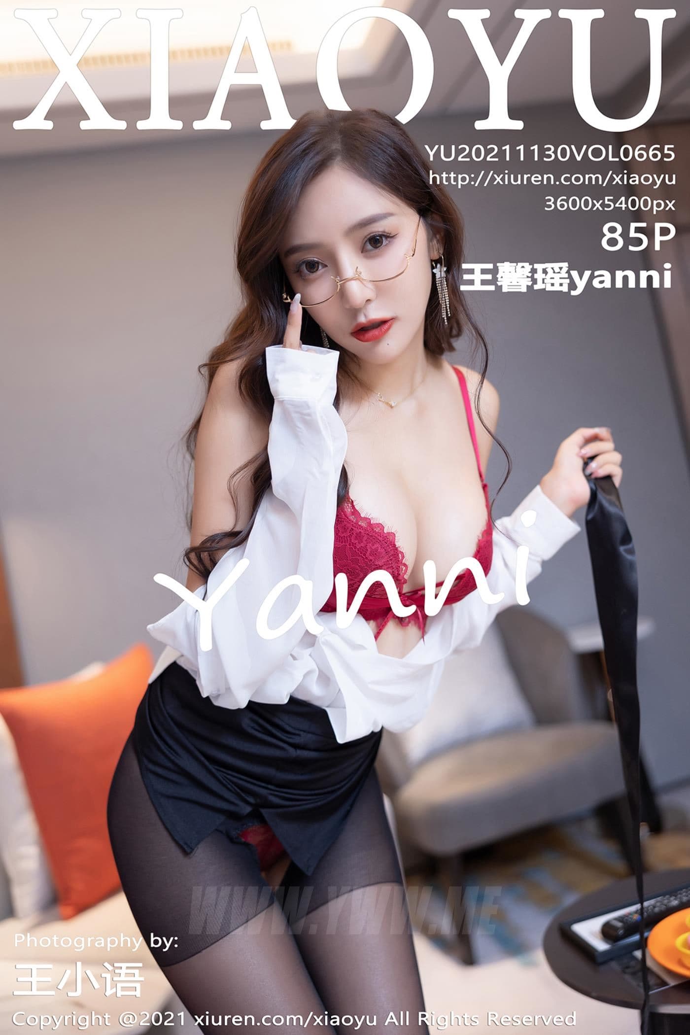 XIAOYU语画界 VOL.665 王馨瑶yanni 眼镜OL