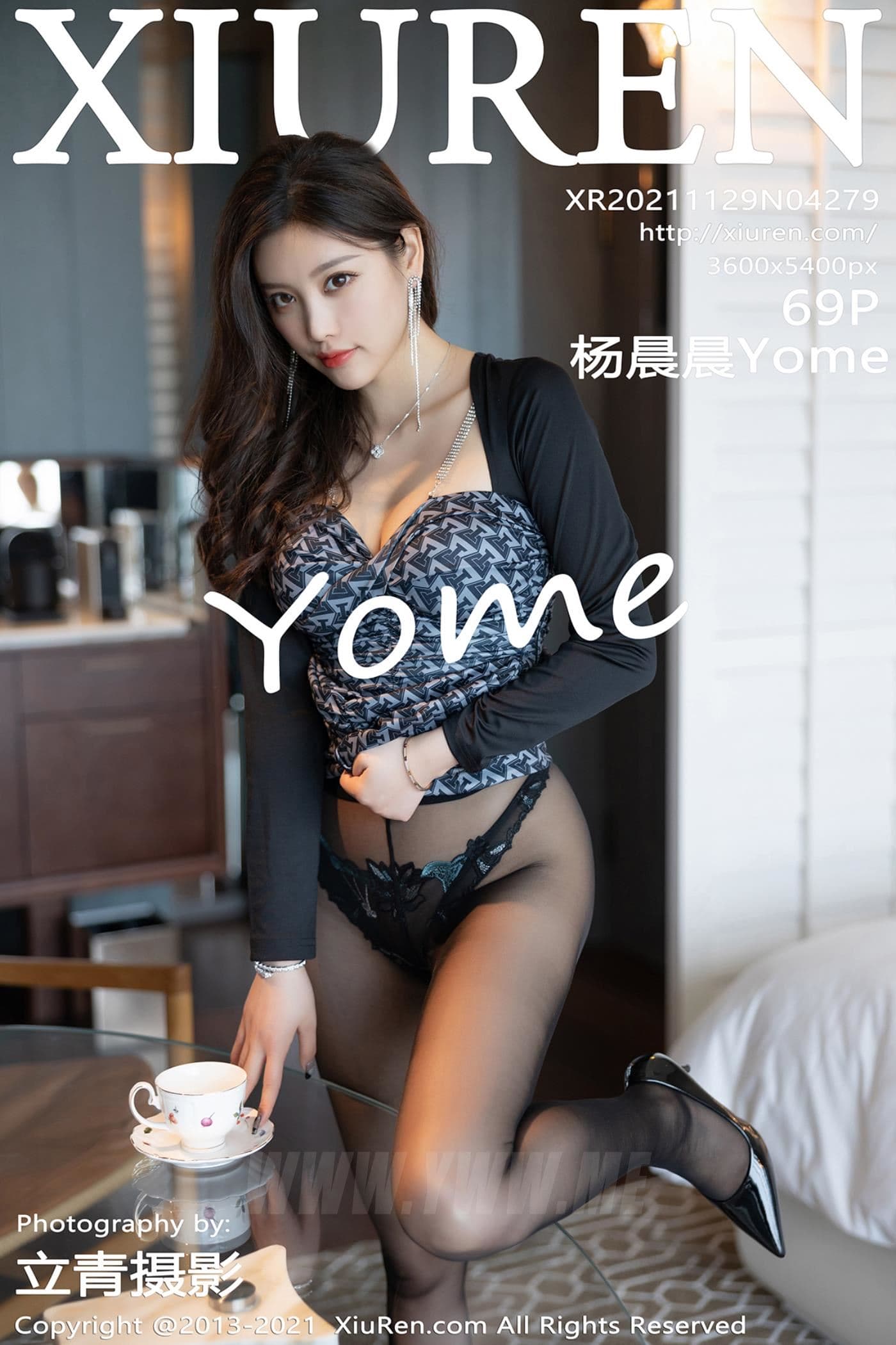 XiuRen秀人网 No.4279 杨晨晨Yome 长腿黑丝