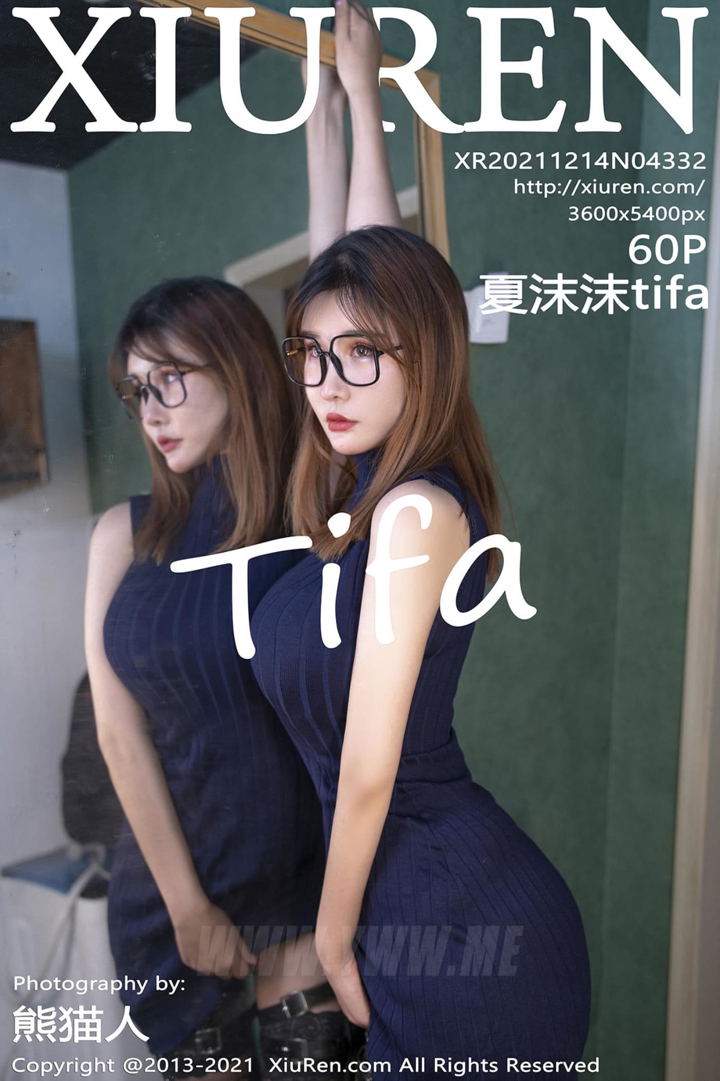 XiuRen秀人网 No.4332 夏沫沫tifa 性感黑丝