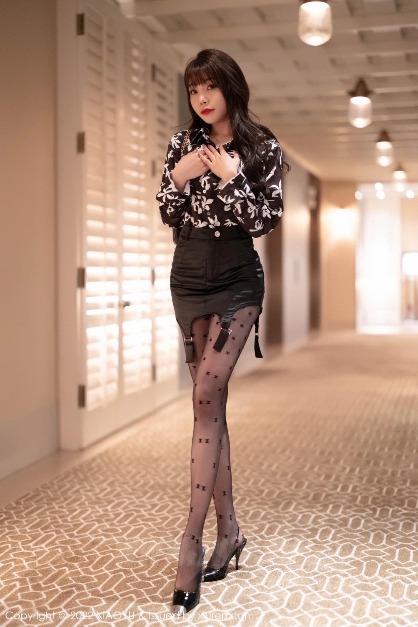 XIAOYU语画界 VOL.693 芝芝Booty 美腿黑丝