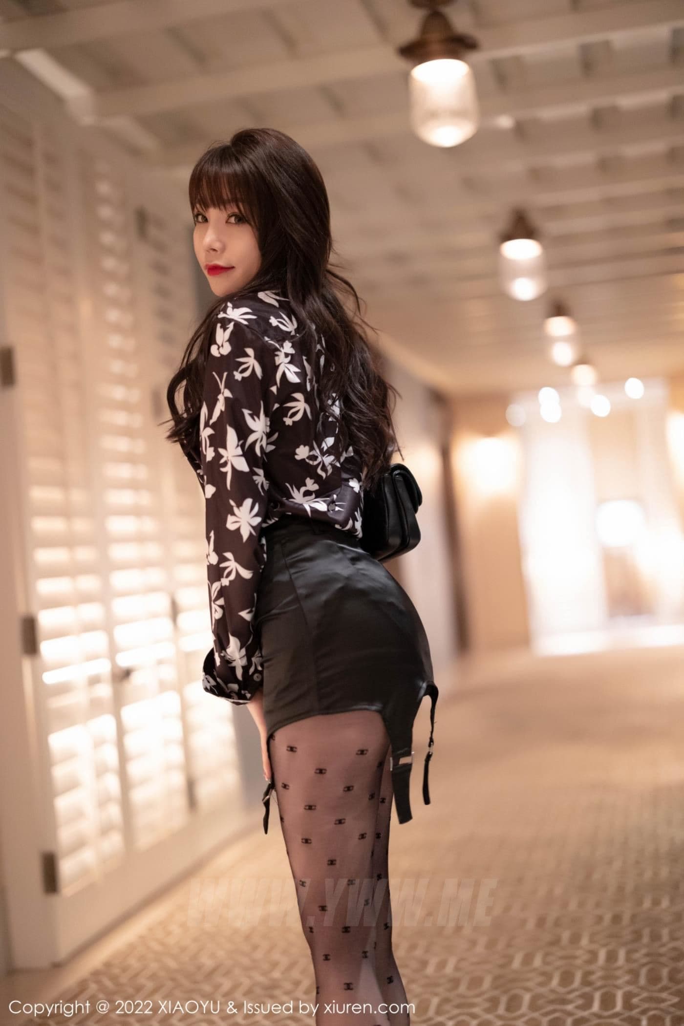 XIAOYU语画界 VOL.693 芝芝Booty 美腿黑丝