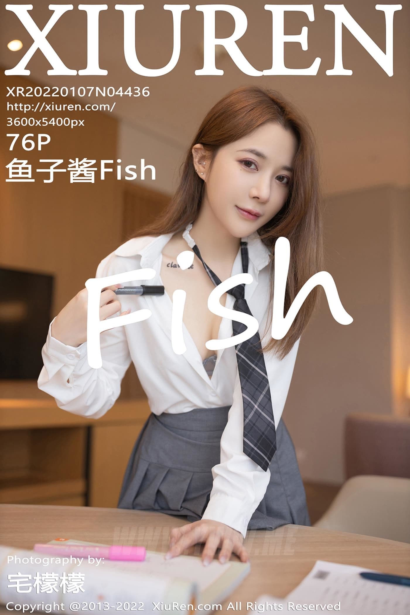 XiuRen秀人网 No.4436 鱼子酱Fish 清纯性感