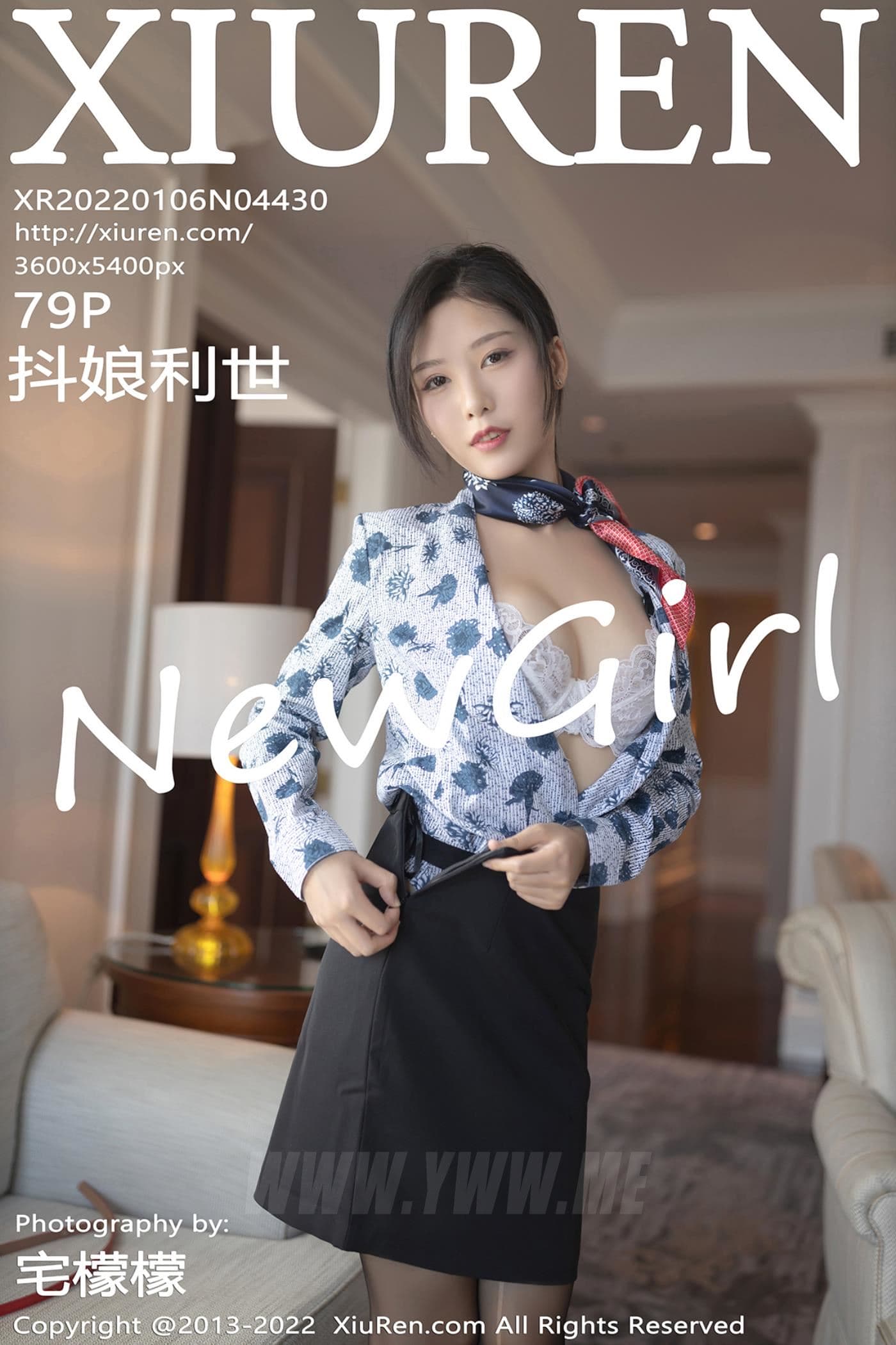 XiuRen秀人网 No.4430 抖娘利世 黑丝美腿