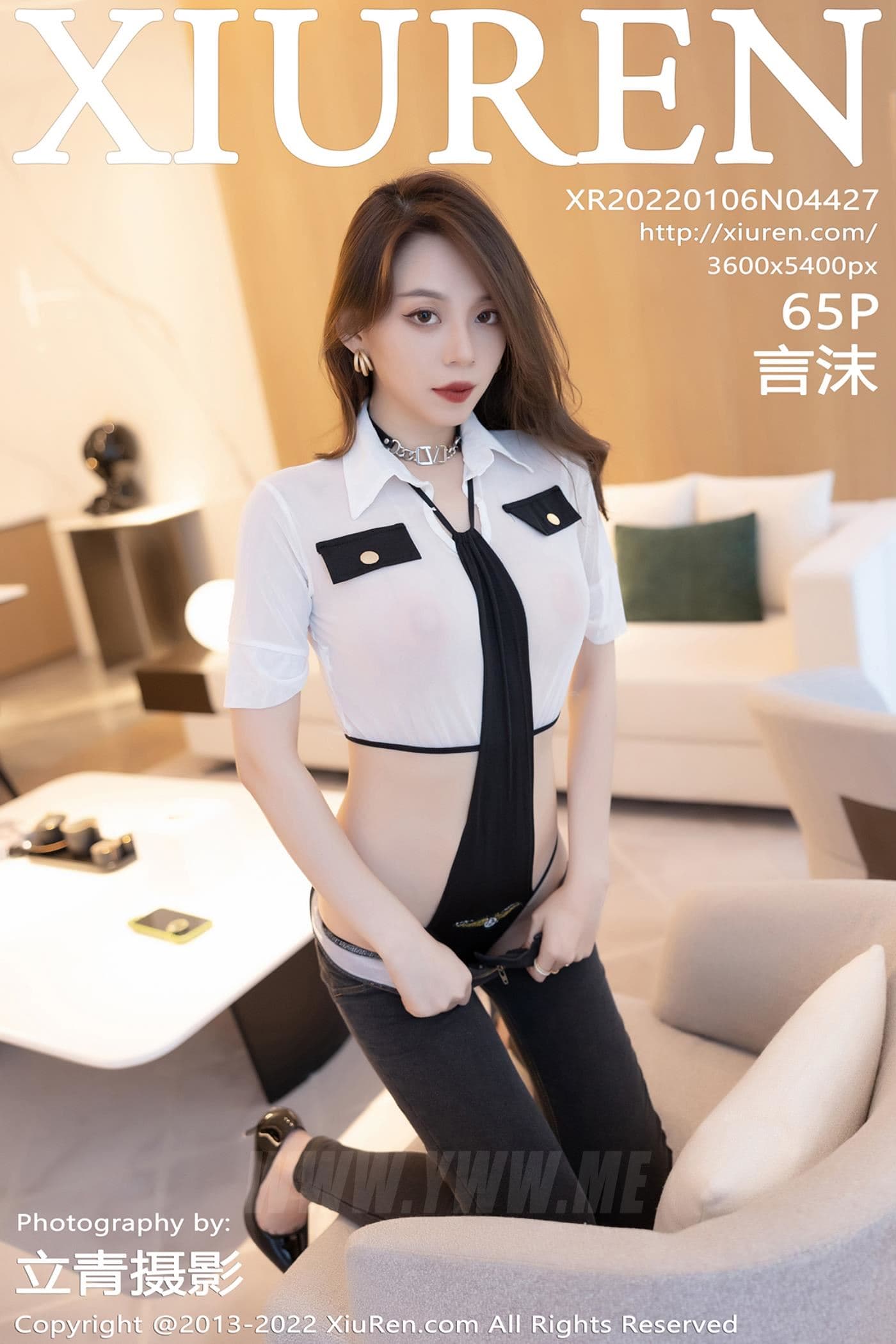 XiuRen秀人网 No.4427 言沫 靓丽美腿