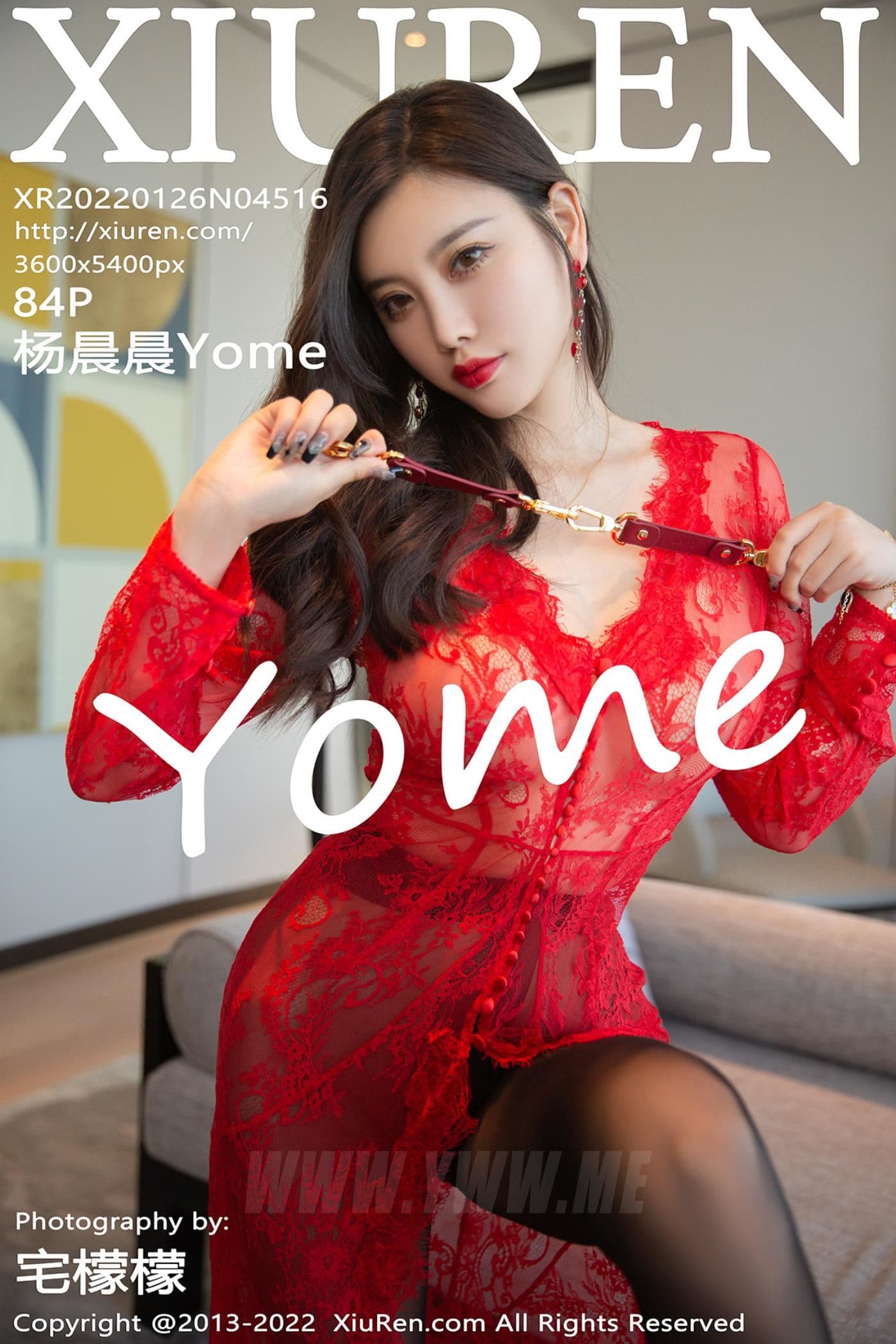 XiuRen秀人网 No.4516 杨晨晨Yome 黑丝美腿