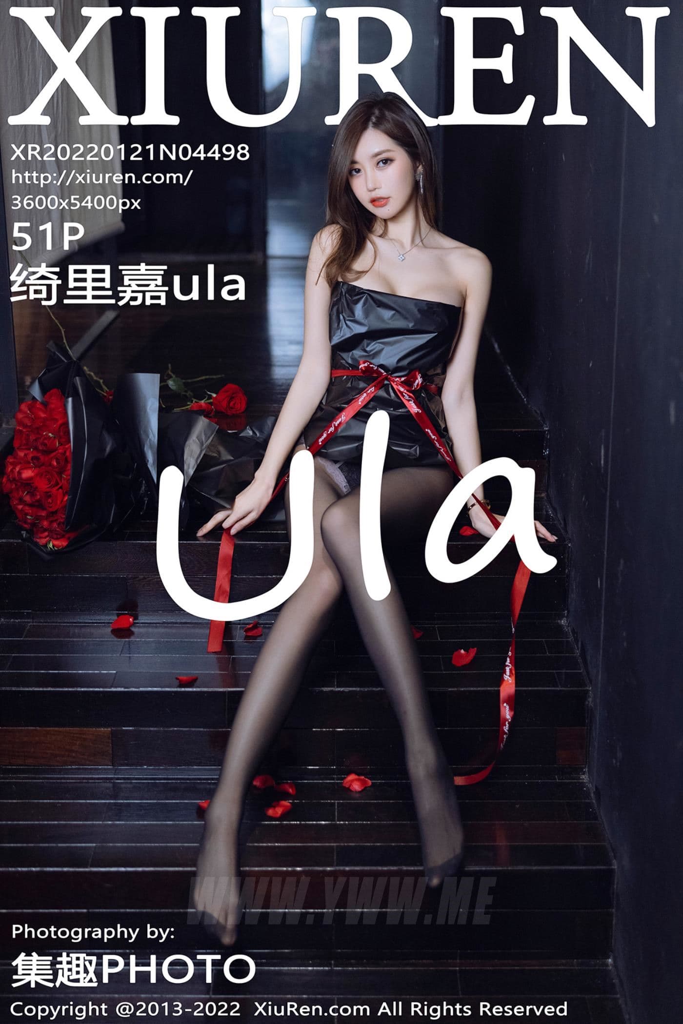 XiuRen秀人网 No.4498 绮里嘉ula 女神黑丝