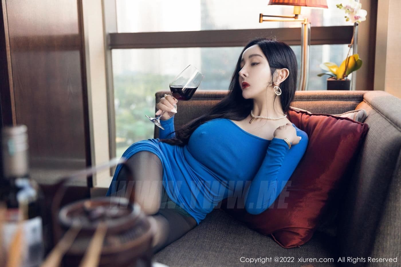 XiuRen秀人网 No.4496 允爾 黑丝美腿