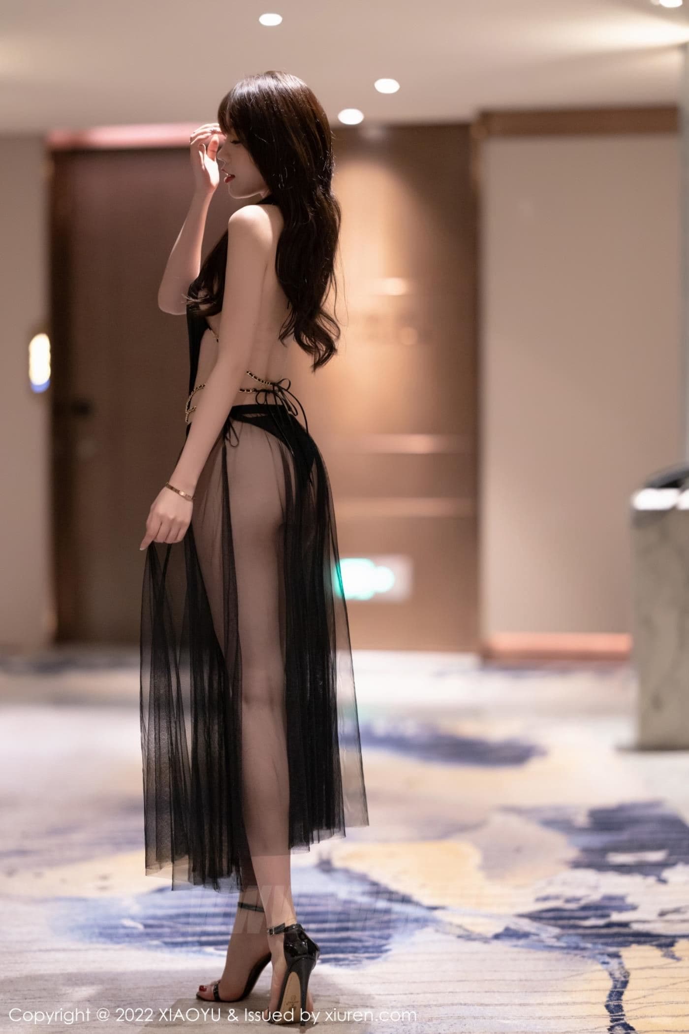 XIAOYU语画界 VOL.701 芝芝Booty 黑丝美腿