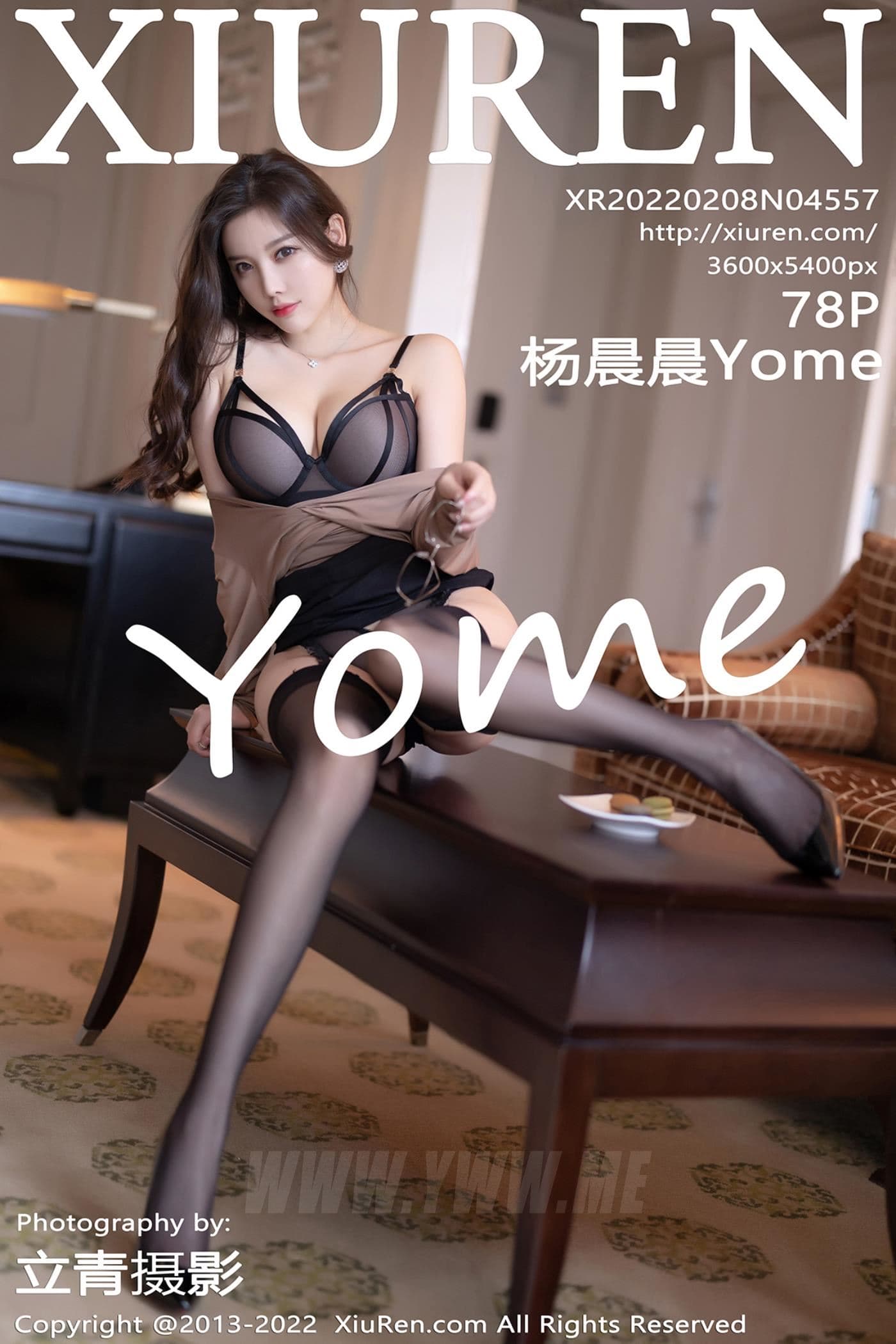 XiuRen秀人网 No.4557 杨晨晨Yome 黑丝 美腿