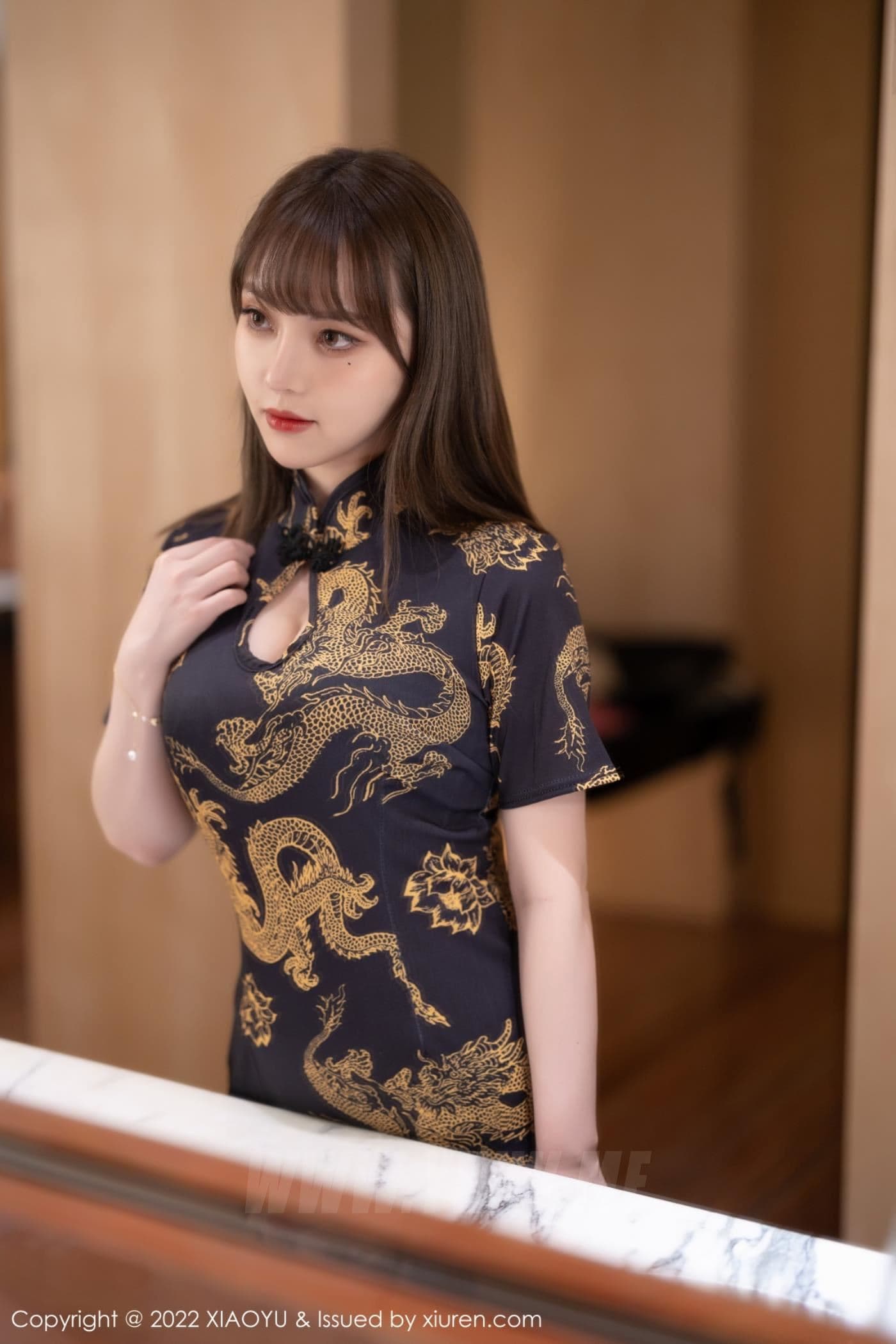 XIAOYU语画界 VOL.707 豆瓣酱 美腿旗袍