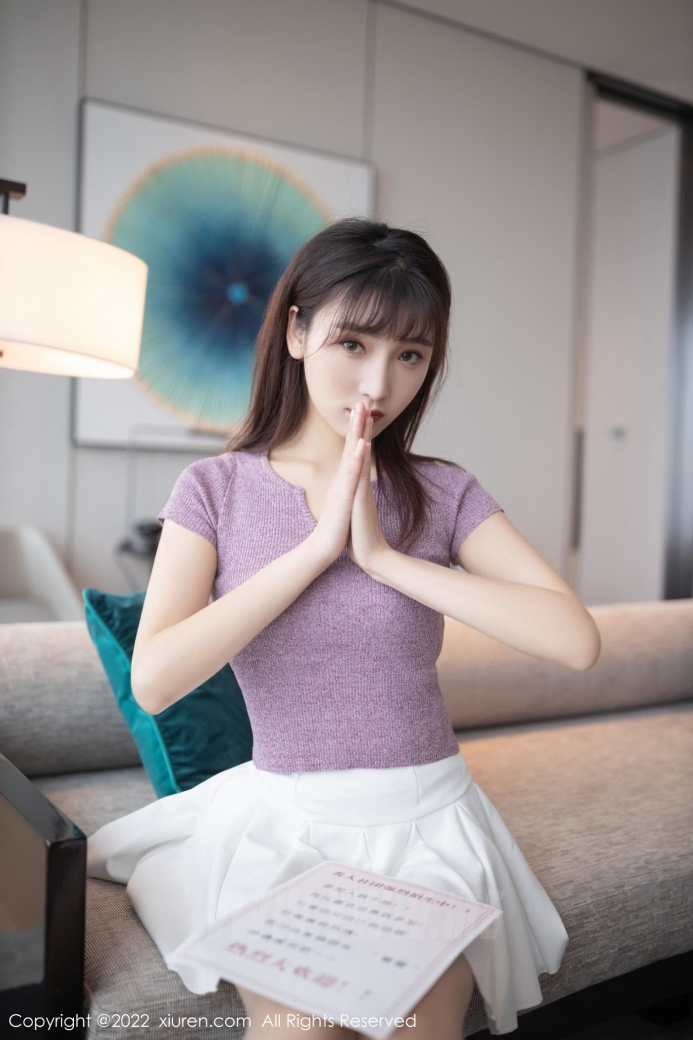 XiuRen秀人网 No.4570 陆萱萱 美腿清纯