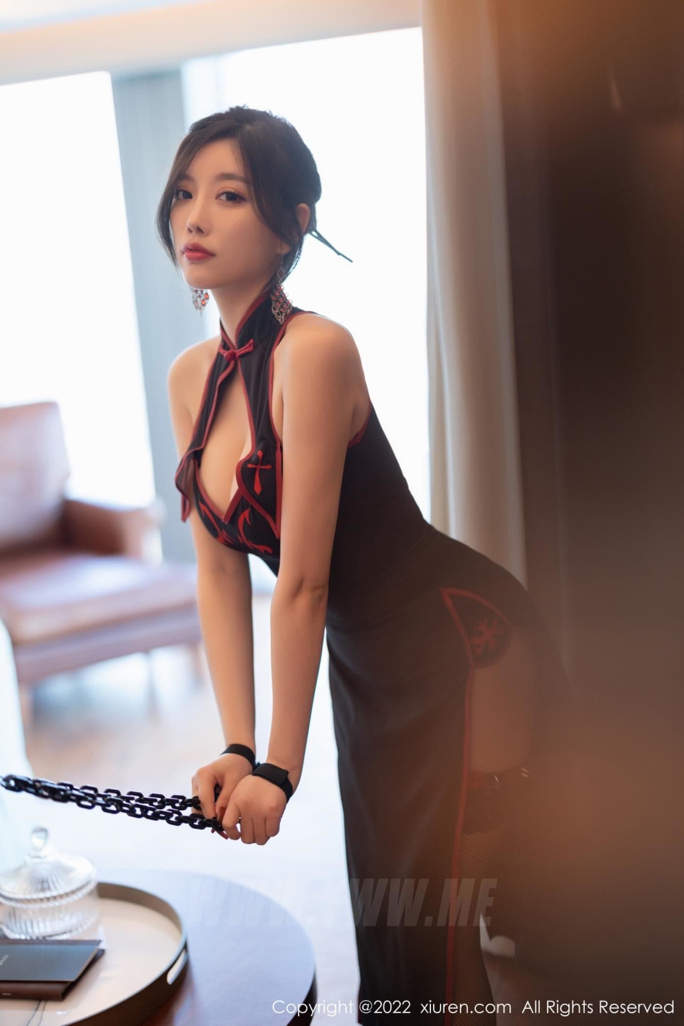 XiuRen秀人网 No.4587 杨晨晨Yome 黑丝美腿