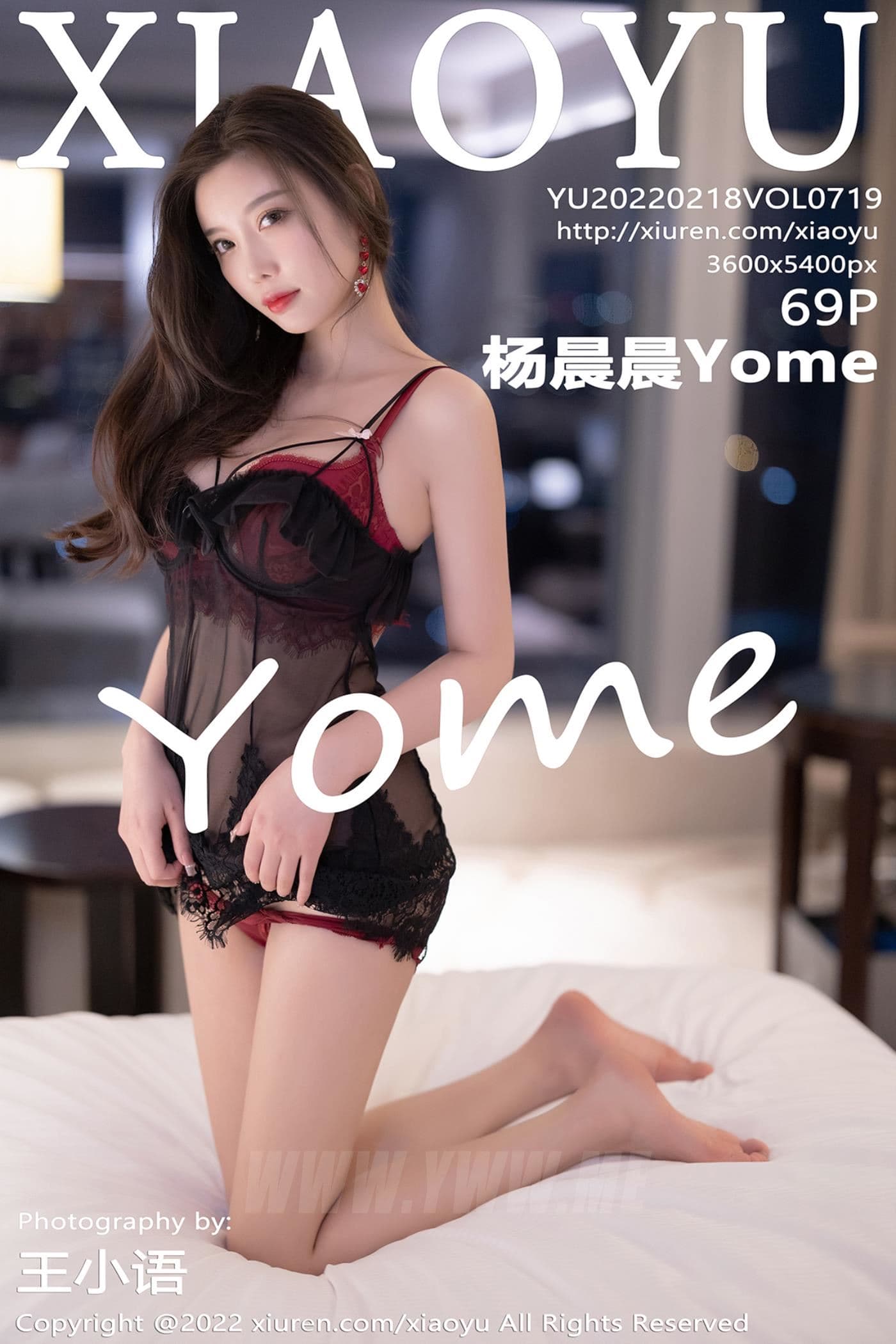 XIAOYU语画界 VOL.719 杨晨晨Yome 黑丝美腿