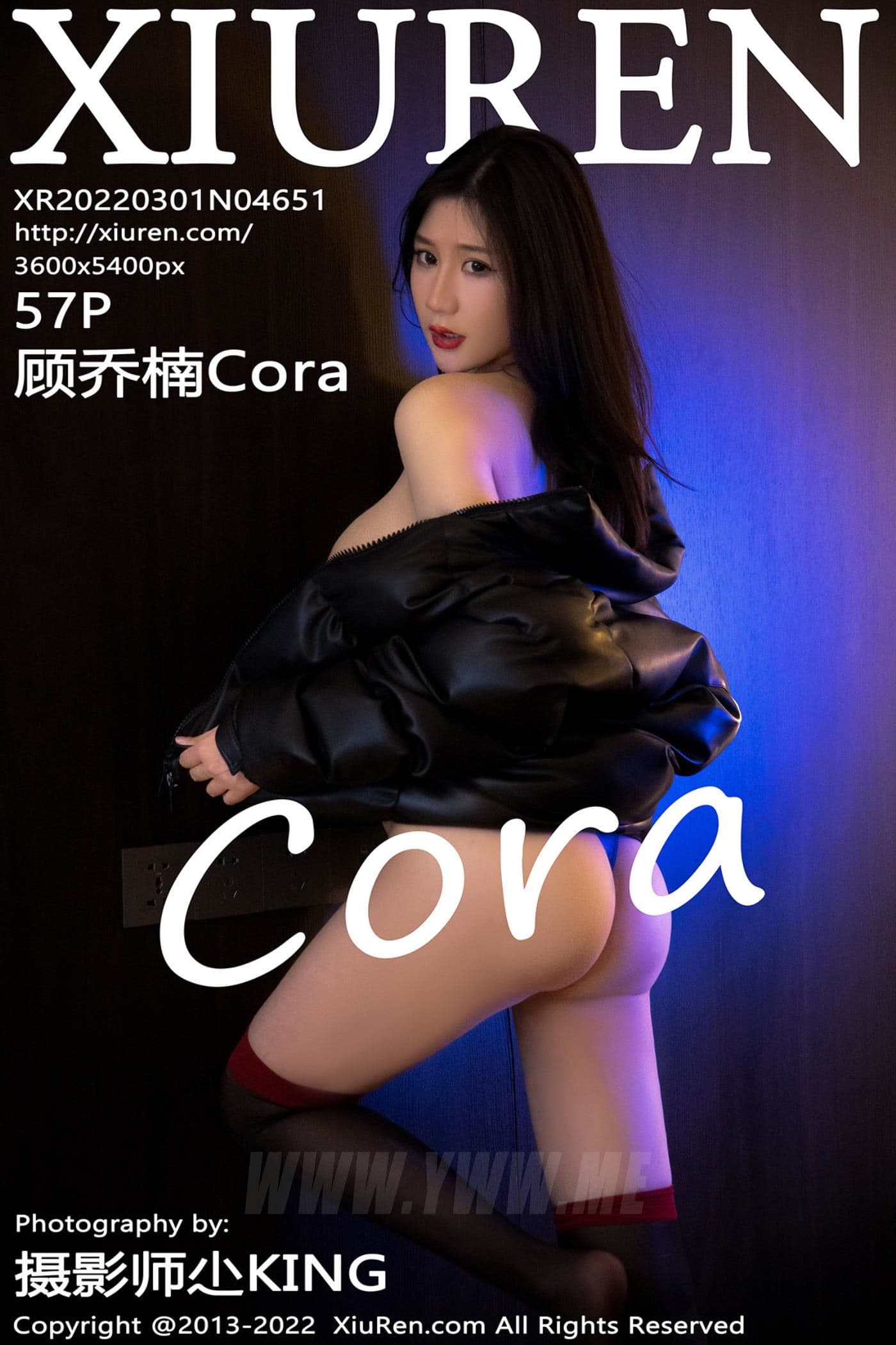 XiuRen秀人网 No.4651 顾乔楠Cora 美臀美腿