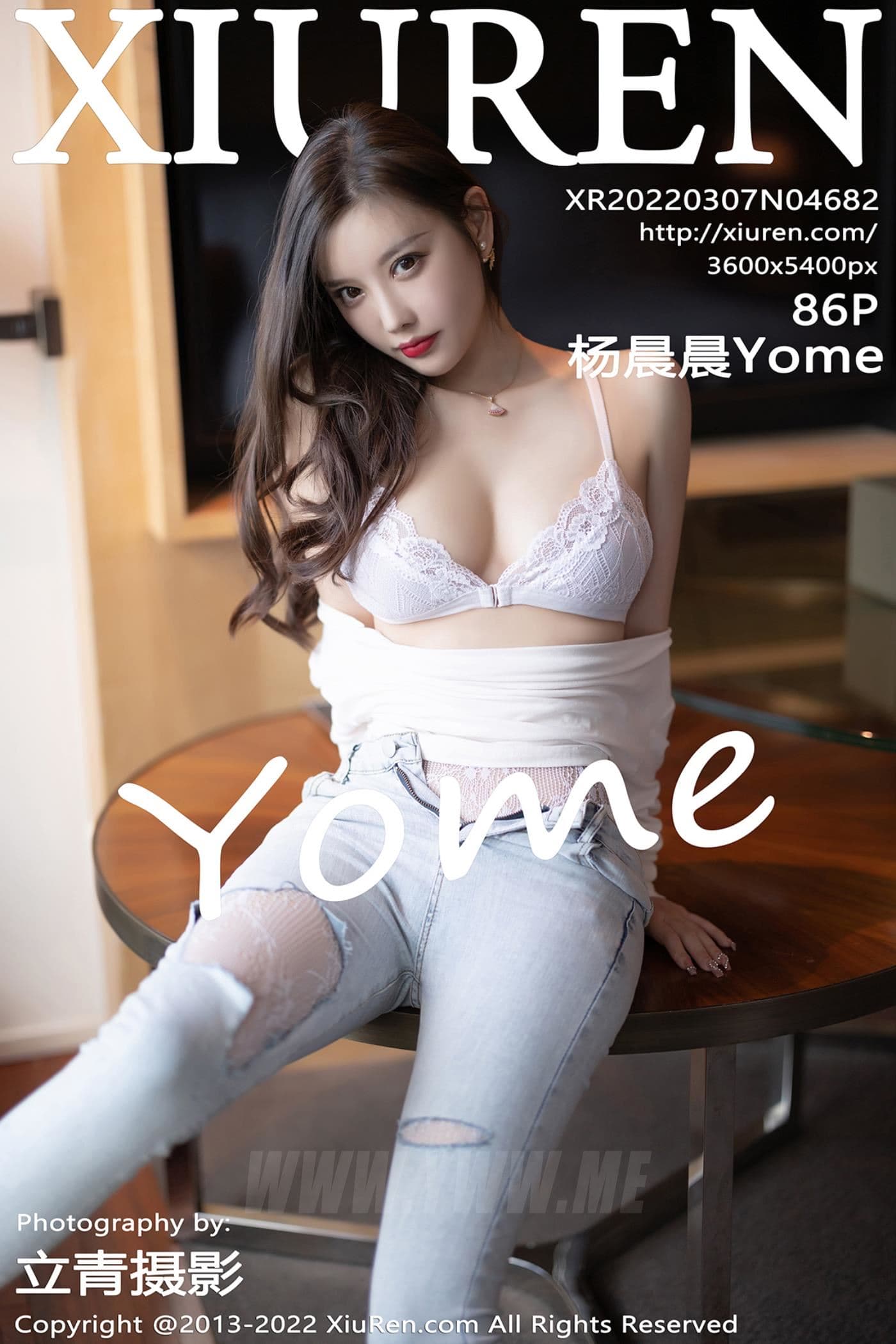 XiuRen秀人网 No.4682 杨晨晨Yome 牛仔裤美腿