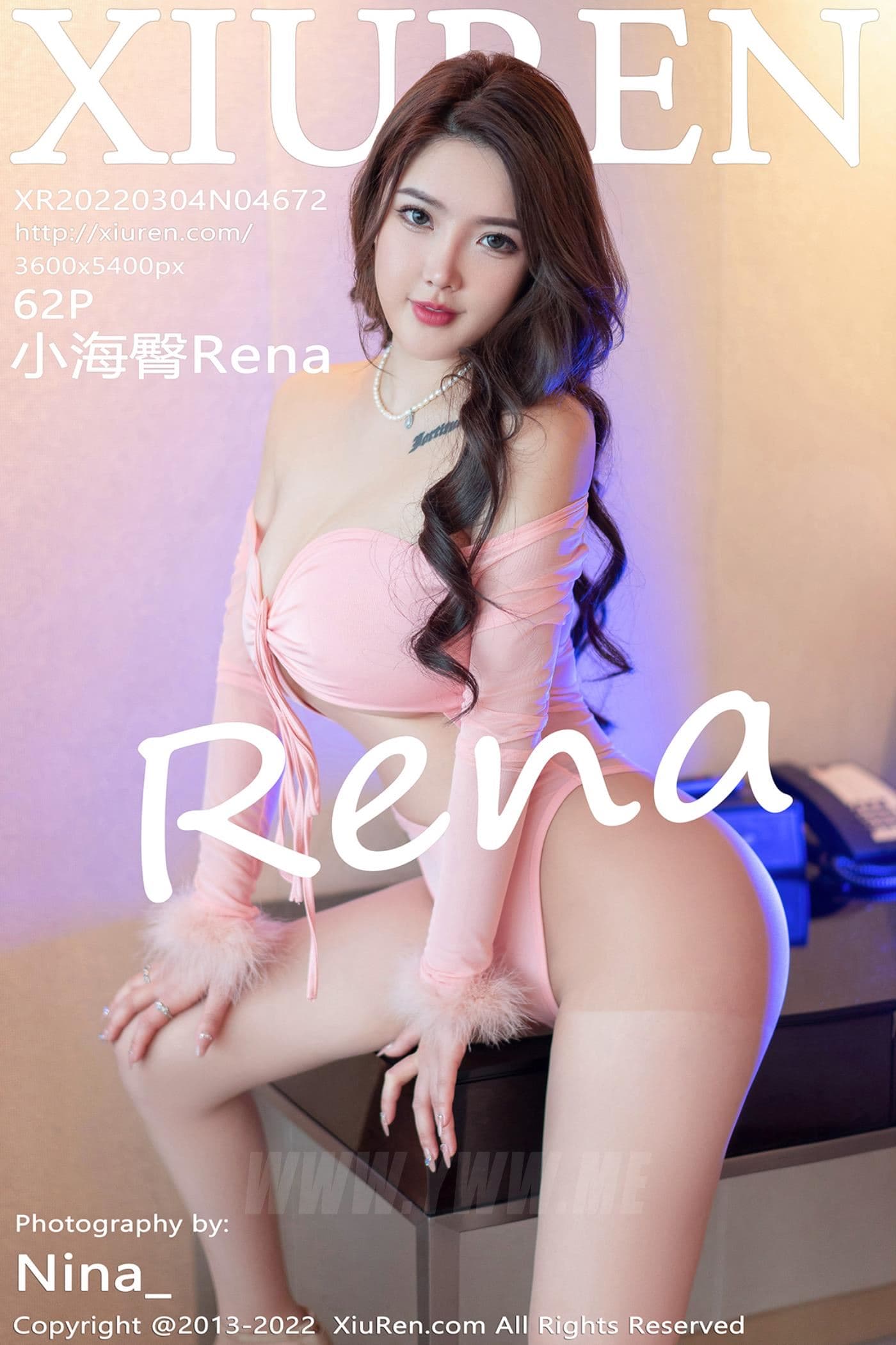 XiuRen秀人网 No.4672 小海臀Rena 牛仔裤美臀