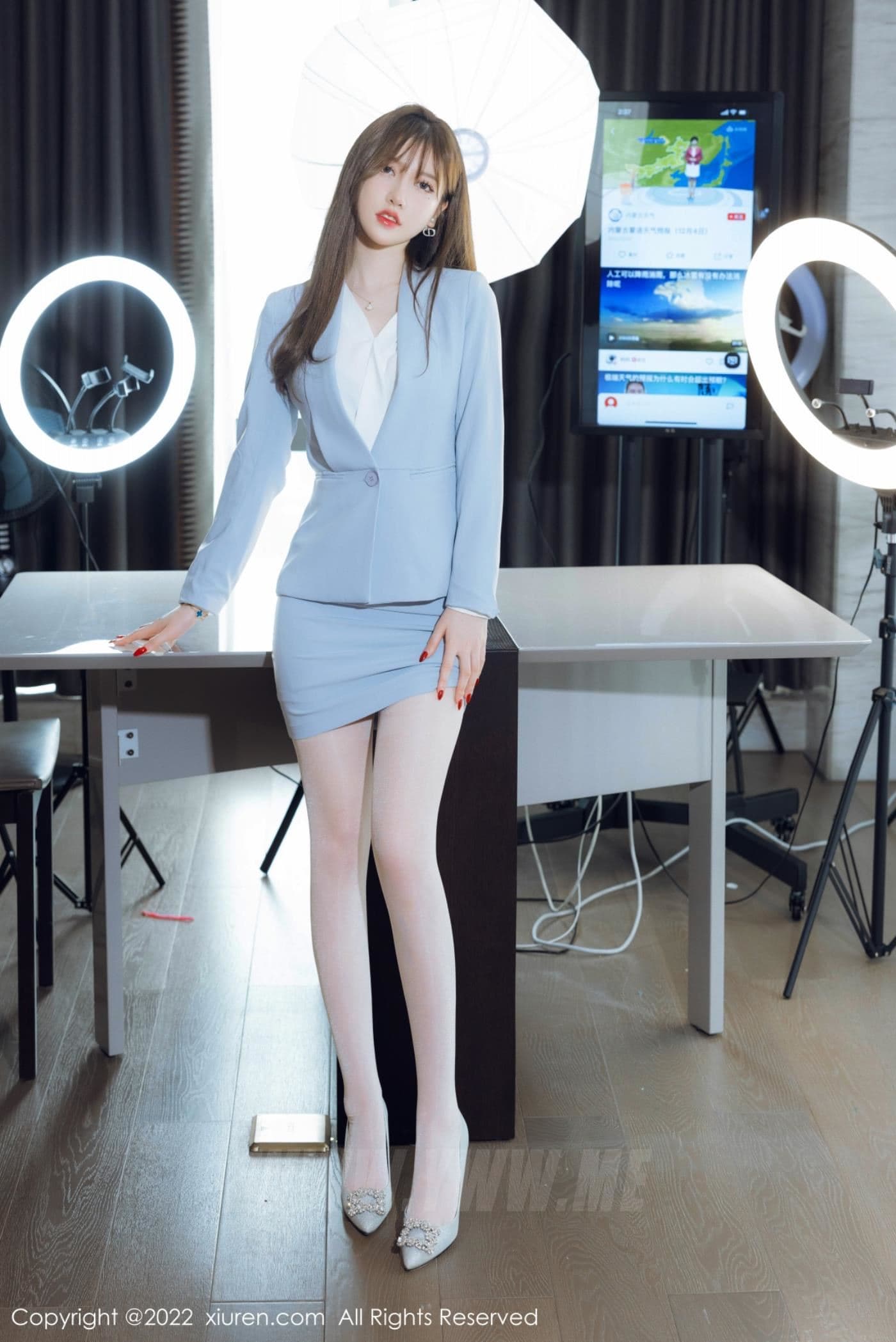 XiuRen秀人网 No.4658 美桃酱 丝袜美臀