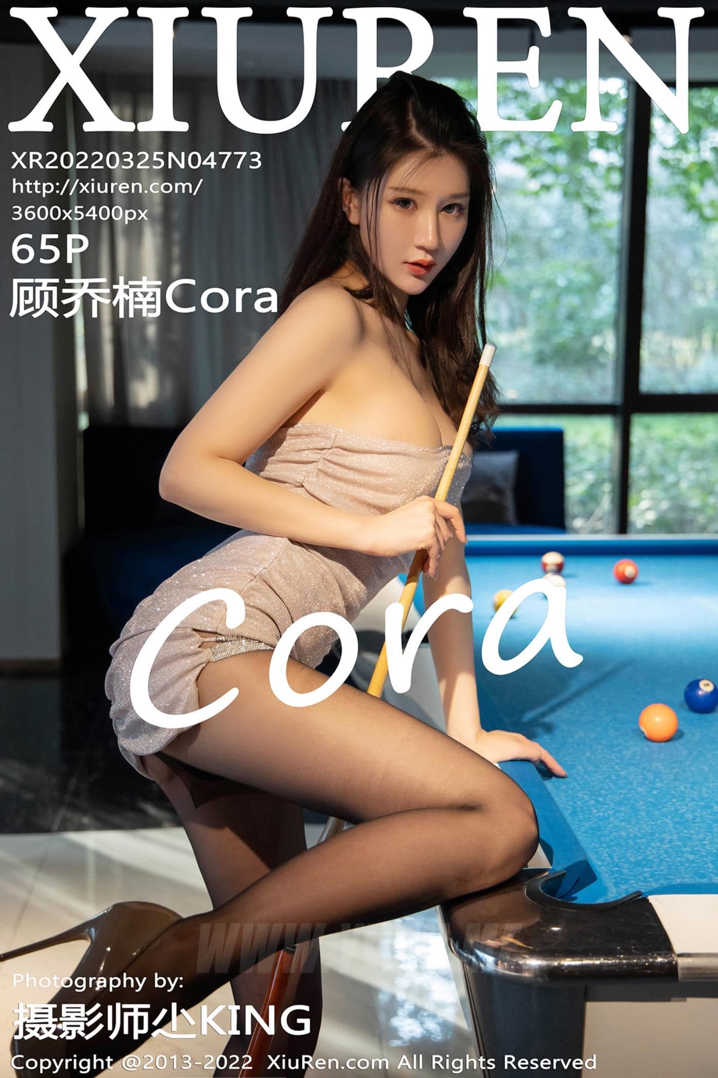XiuRen秀人网 No.4773 顾乔楠Cora 黑丝美臀