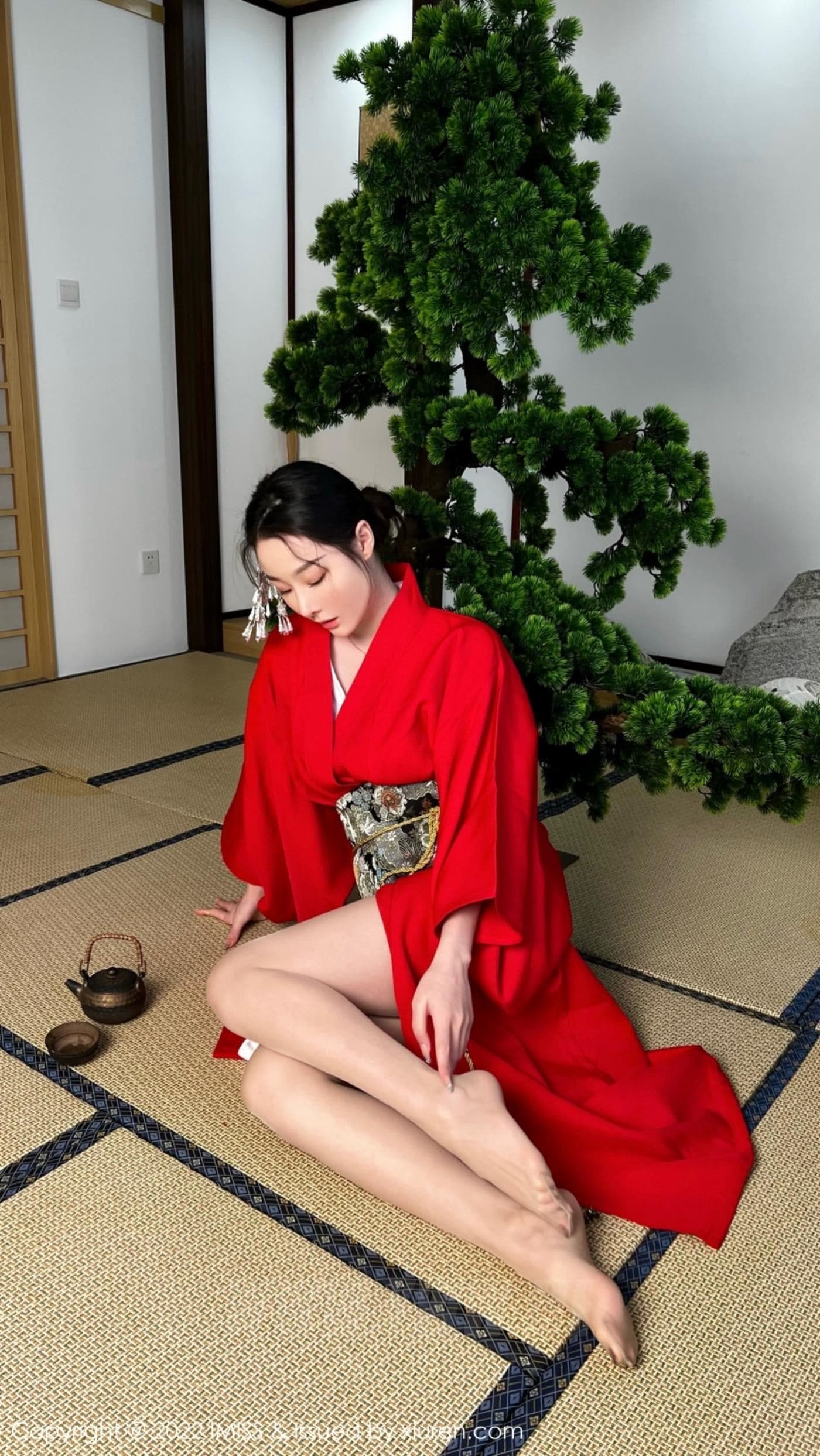 IMISS爱蜜社 VOL.669 逗逗doudou 和服美腿