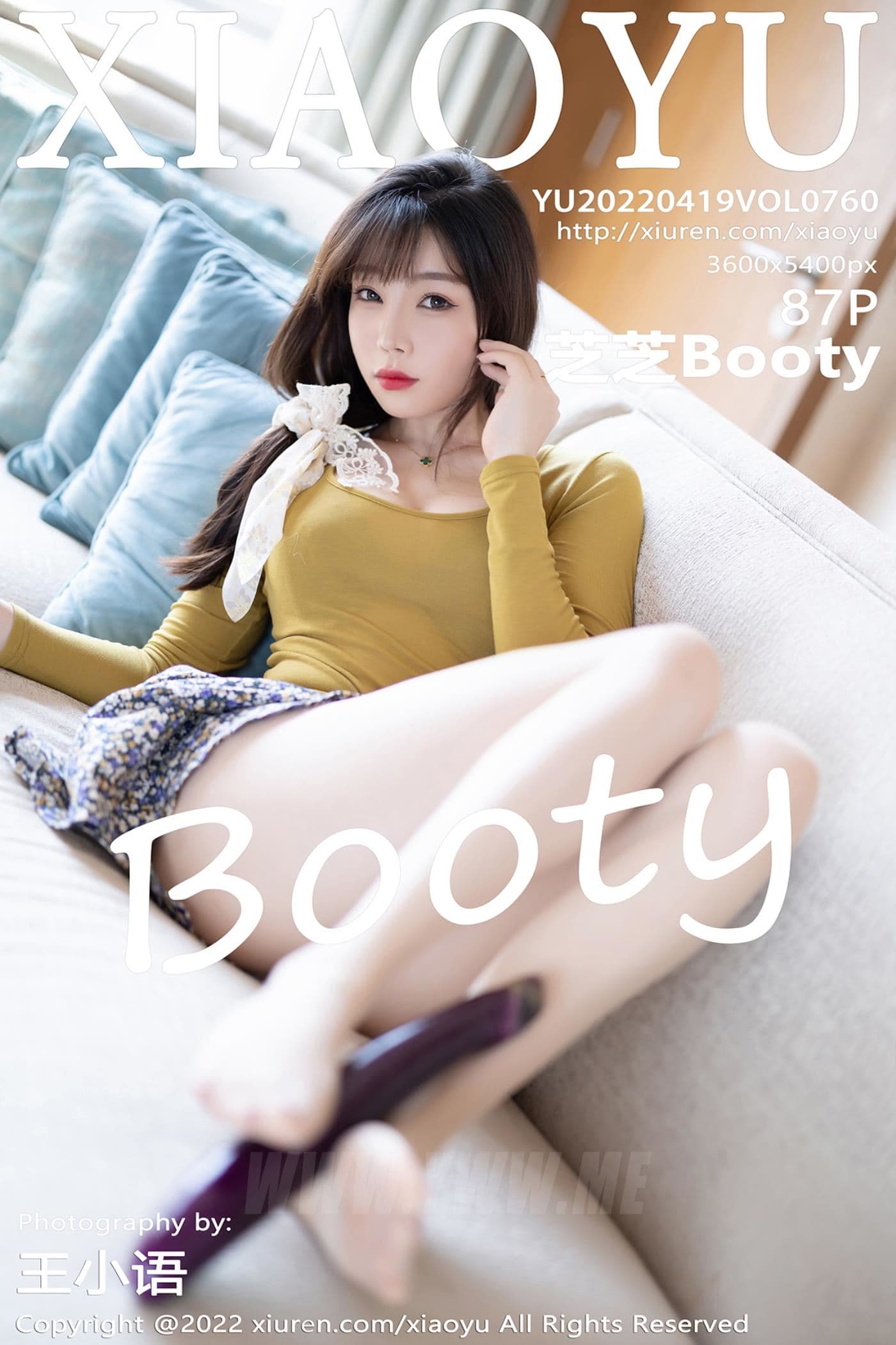 XIAOYU语画界 VOL.760 芝芝Booty 丝袜美腿