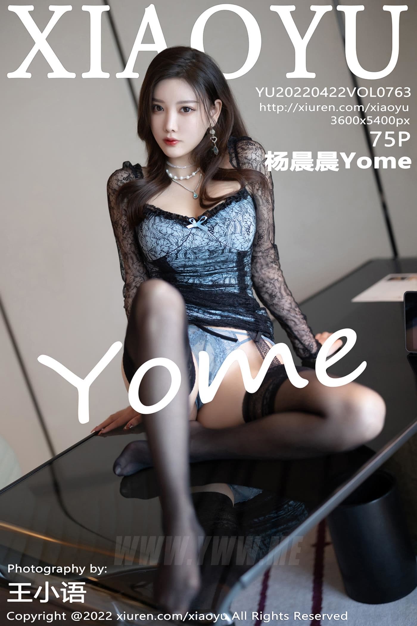 XIAOYU语画界 VOL.763 杨晨晨Yome 黑丝美臀