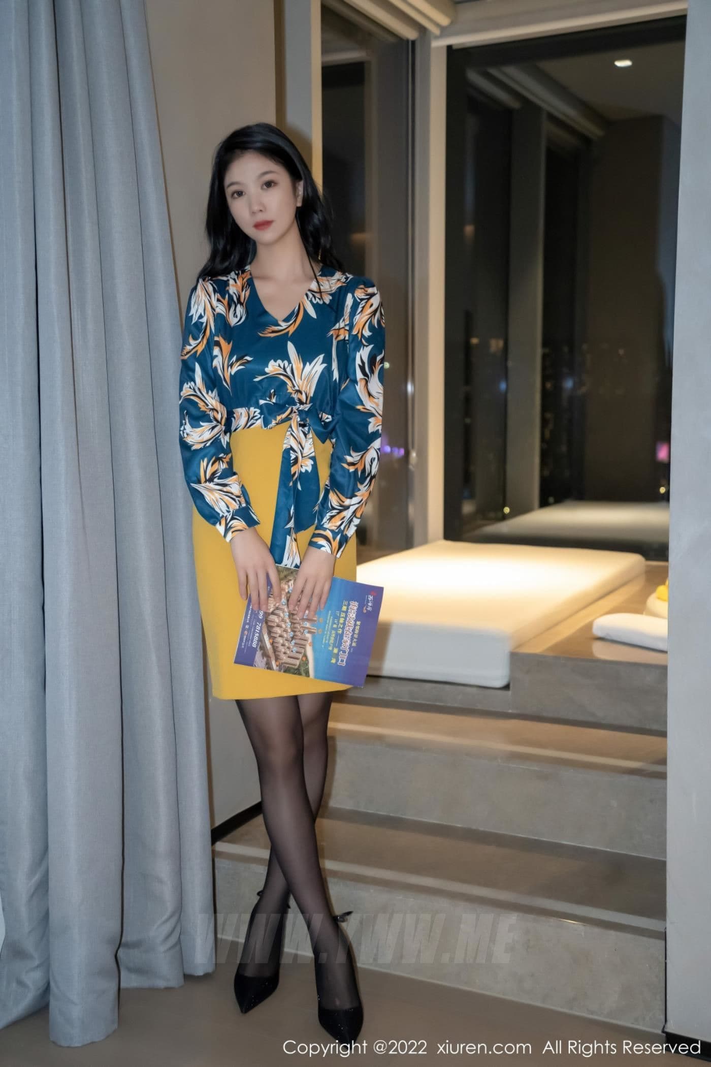 XiuRen秀人网 No.4880 李雅柔182CM 黑丝美腿