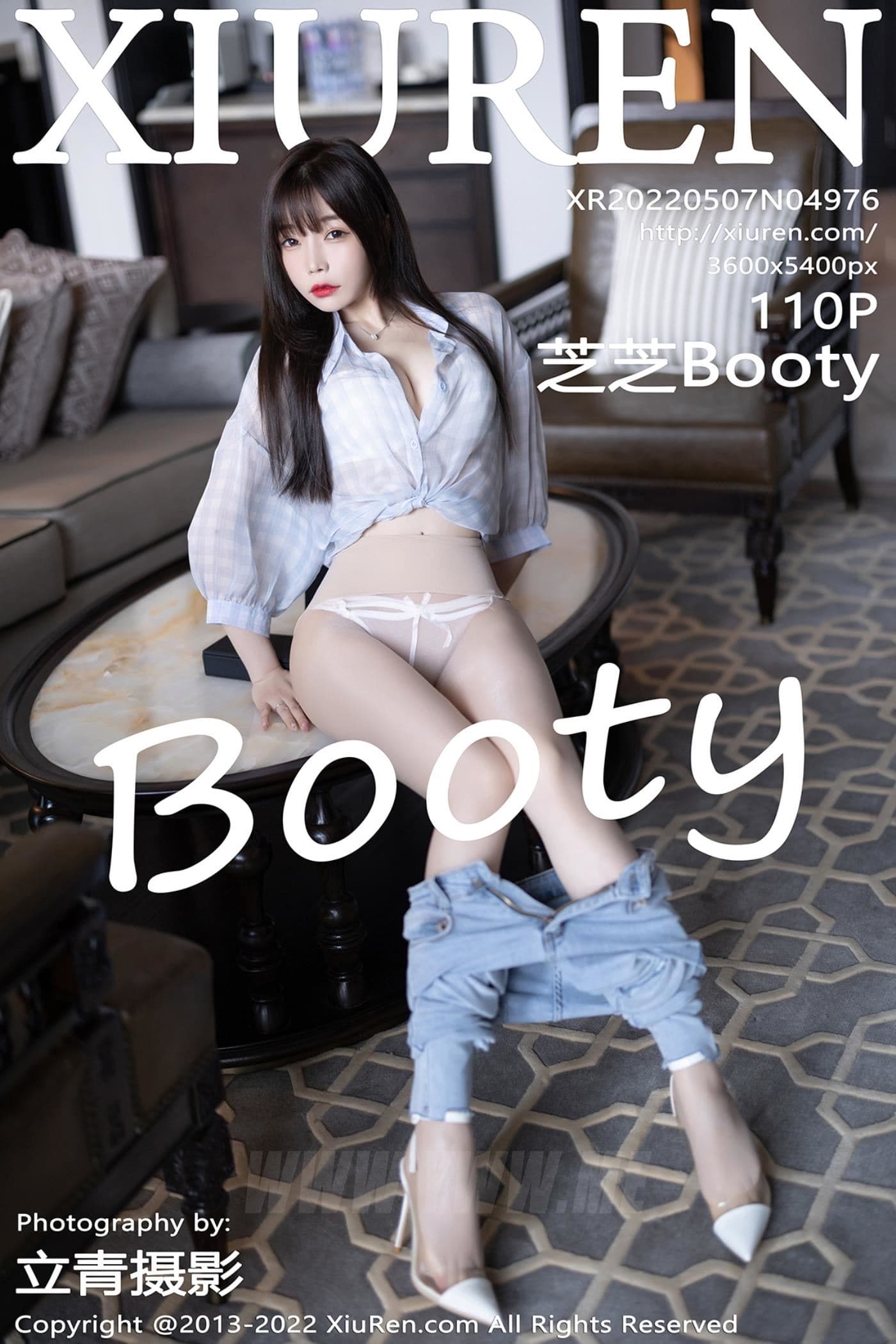 XiuRen秀人网 No.4976 芝芝Booty 牛仔裤美臀