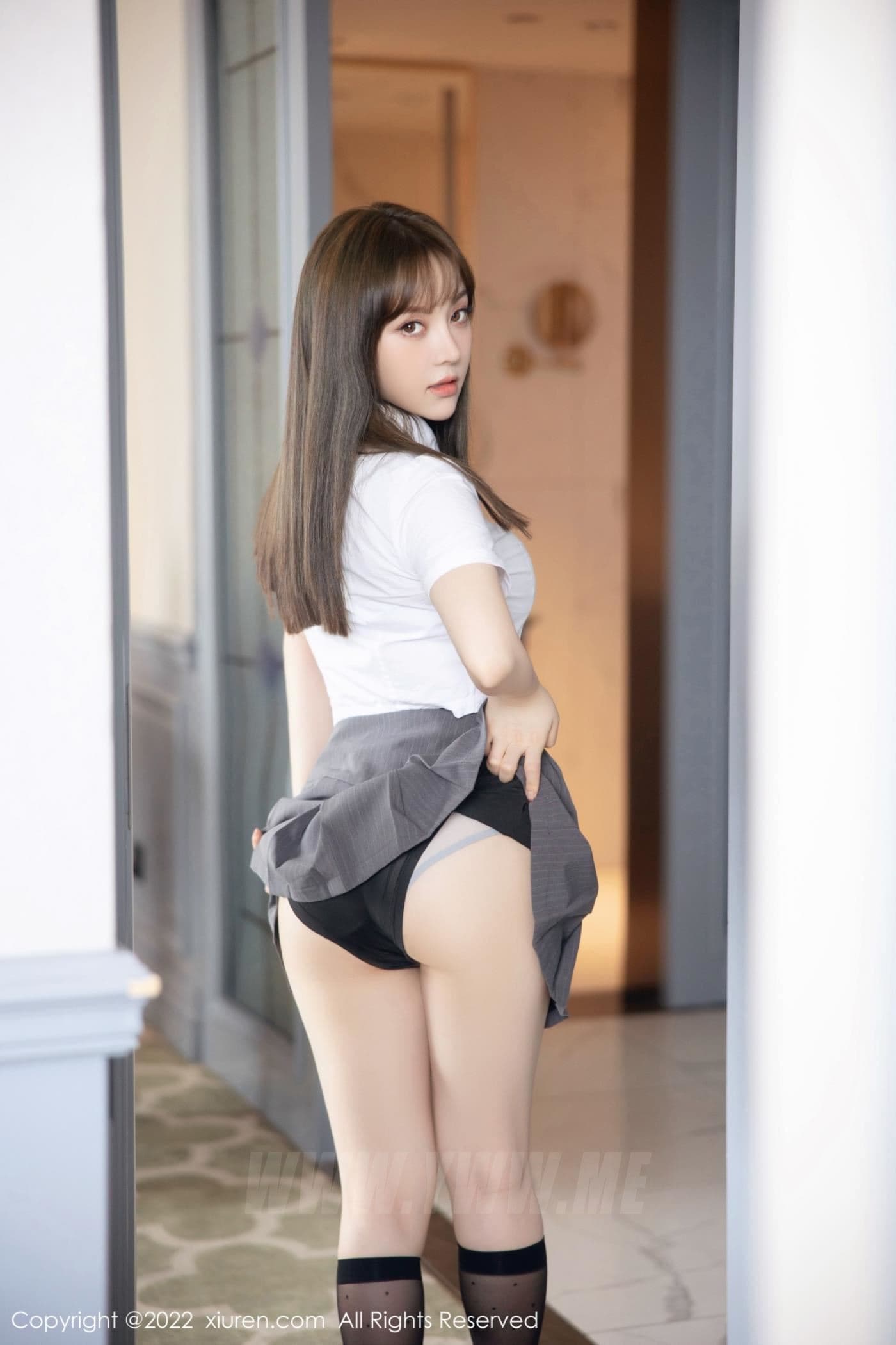 XiuRen秀人网 No.5143 豆瓣酱 黑丝美臀