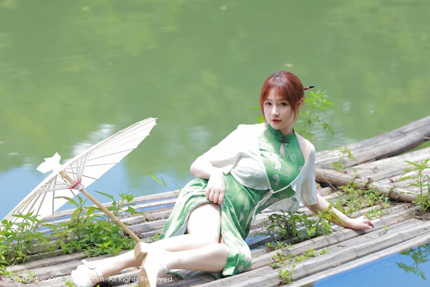 XiuRen秀人网 No.5276 养乐多DoDo 湖景旗袍