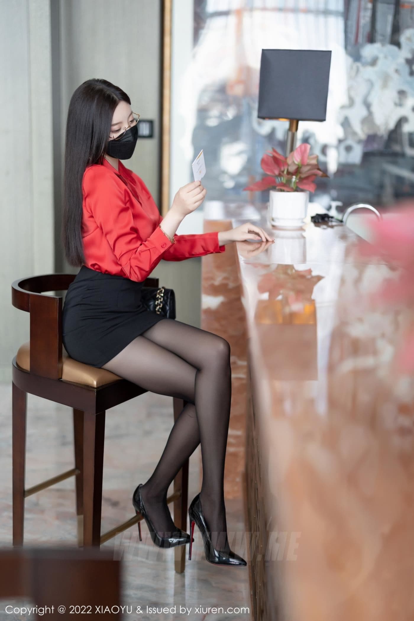 XIAOYU语画界 VOL.801 杨晨晨Yome 美腿黑丝