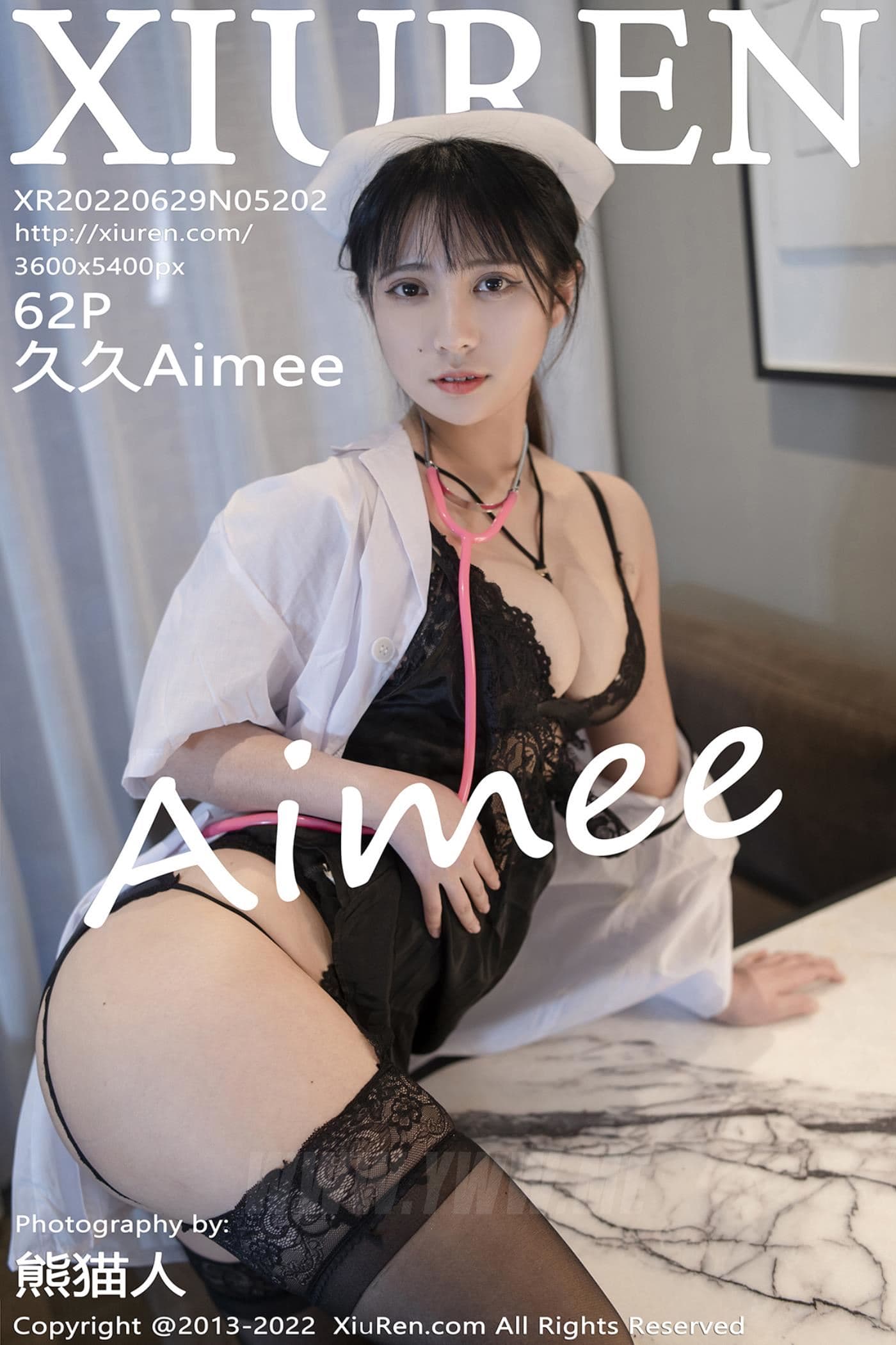 XiuRen秀人网 No.5202 久久Aimee 黑丝美臀