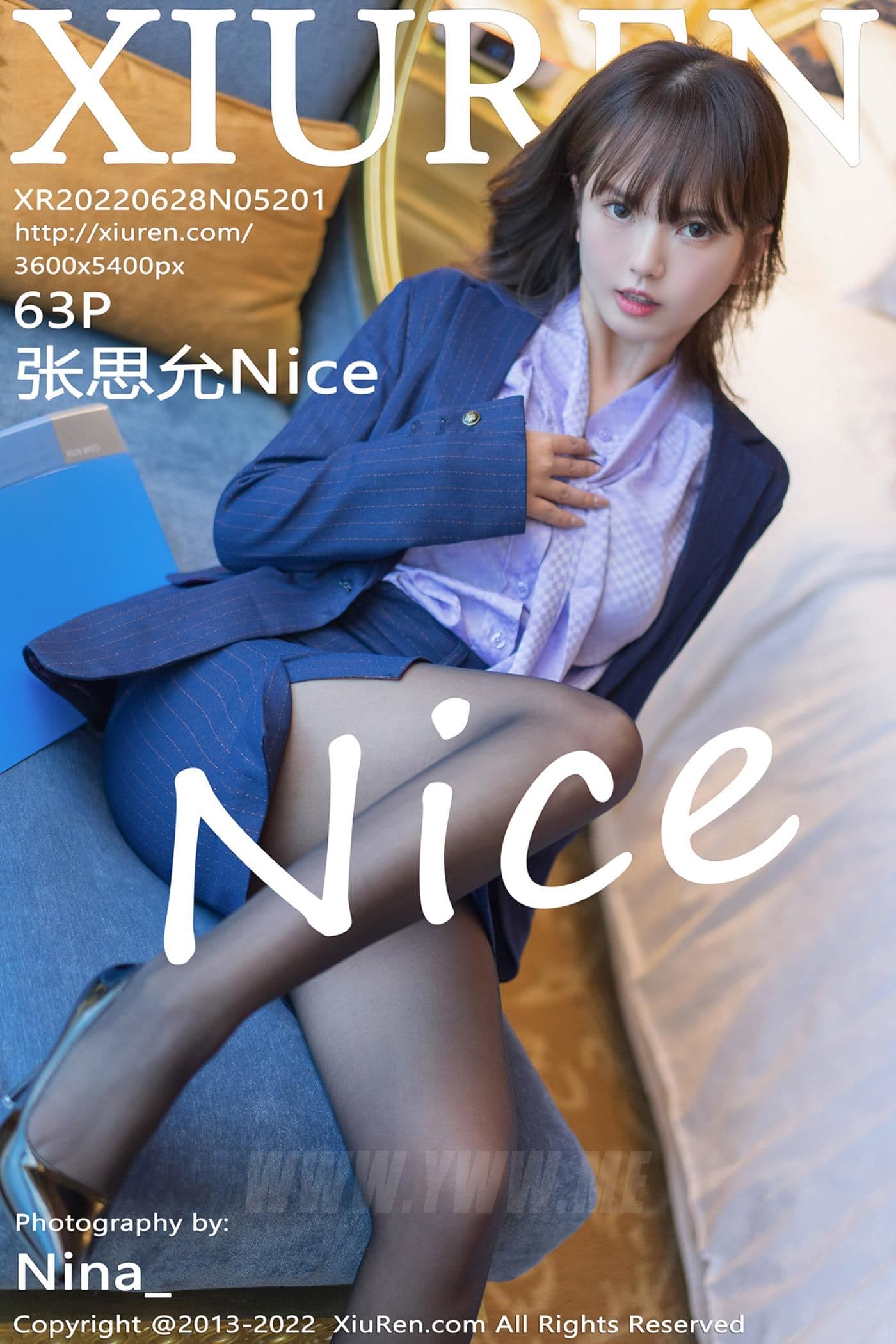 XiuRen秀人网 No.5201 张思允Nice 黑丝美腿