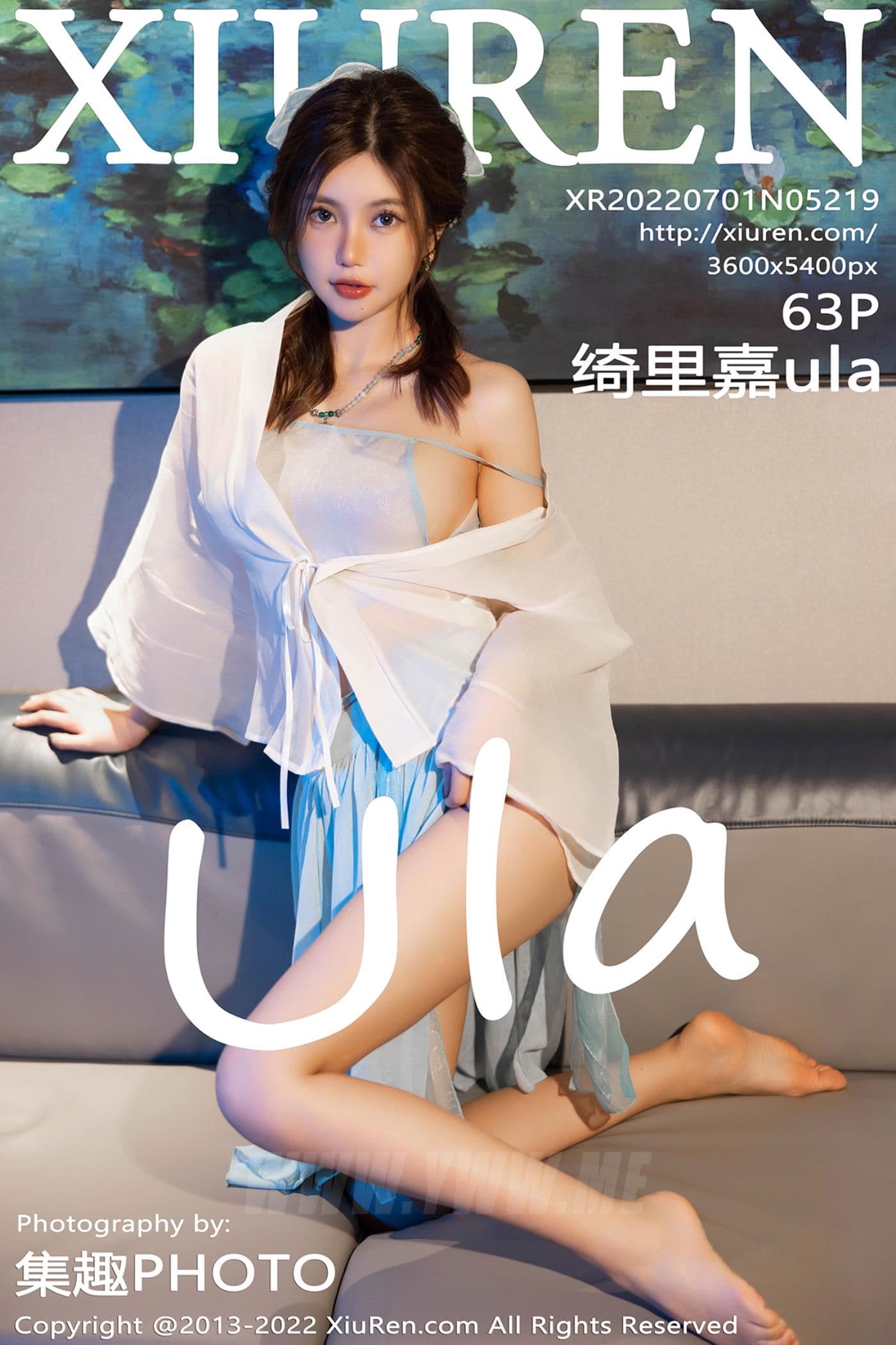 XiuRen秀人网 No.5219 绮里嘉ula 海南心愿旅拍