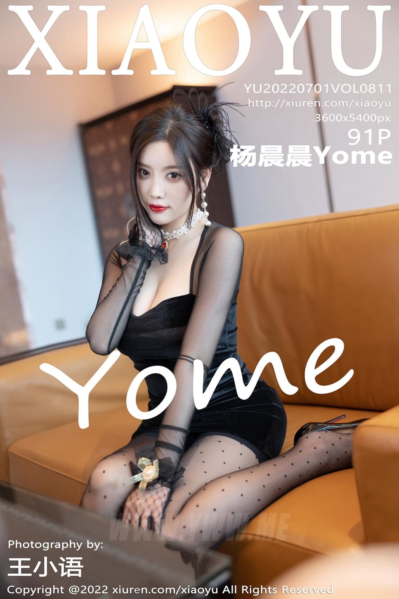 XIAOYU语画界 VOL.811 杨晨晨Yome 黑丝美腿