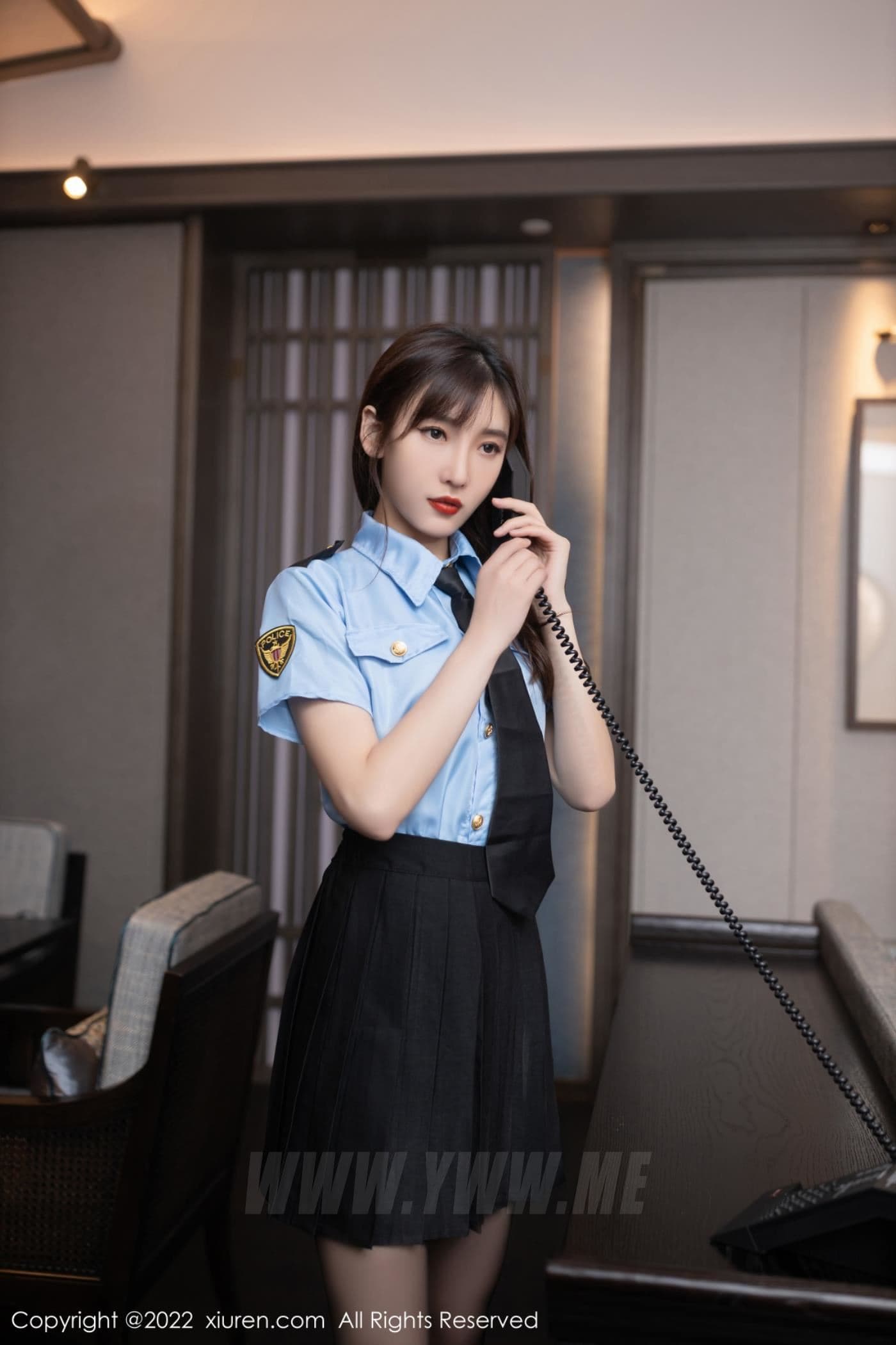 XiuRen秀人网 No.5461 陆萱萱 制服美腿