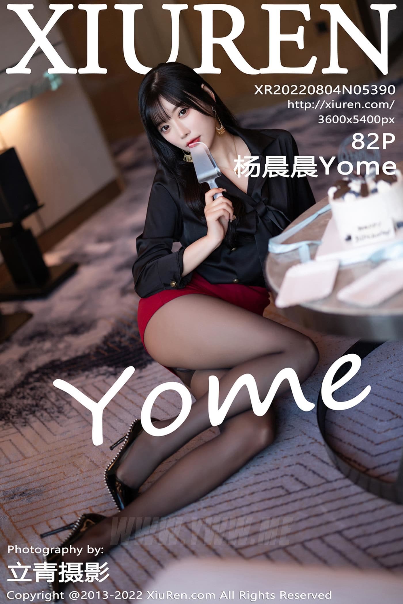 XiuRen秀人网 No.5390 杨晨晨Yome 黑丝美腿