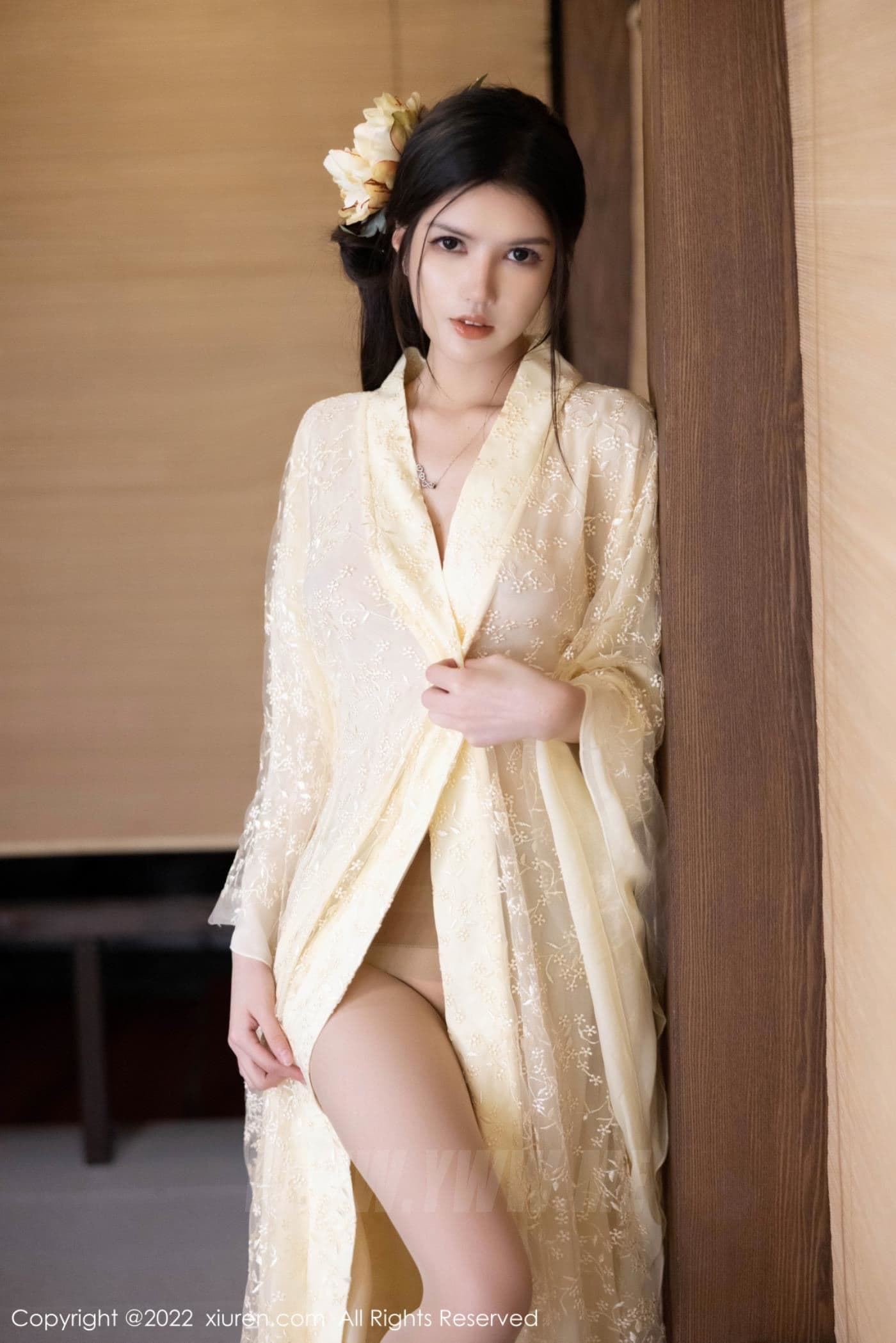 XiuRen秀人网 No.5387 媛媛酱belle 古装美臀
