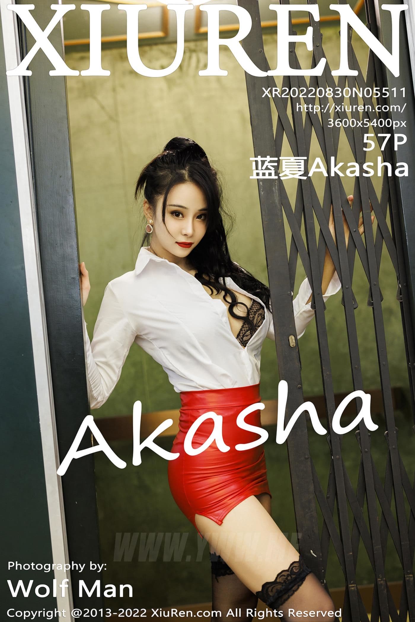XiuRen秀人网 No.5511 蓝夏Akasha 黑丝美臀