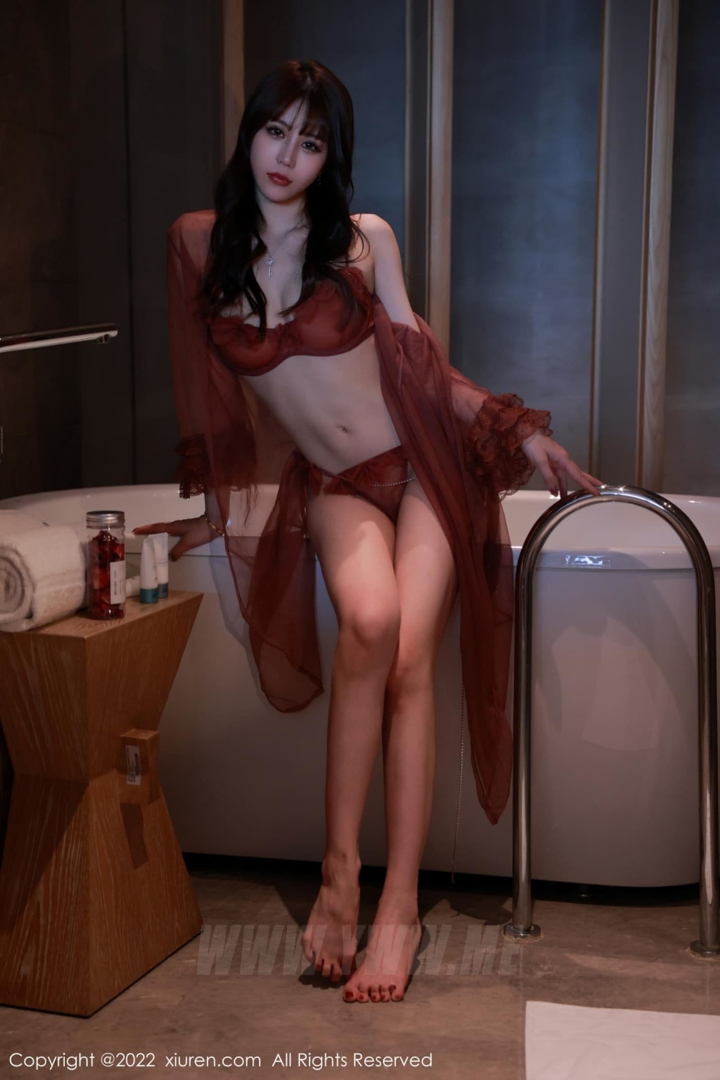 XiuRen秀人网 No.5496 tina_甜仔 香格里拉旅拍