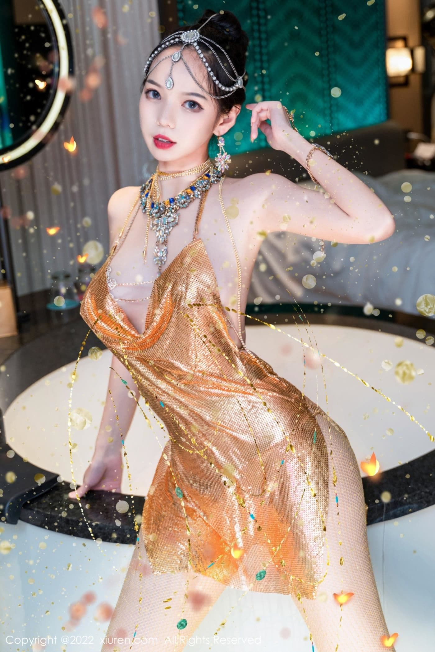 XiuRen秀人网 No.5559 大美妞儿 美腿丰腴